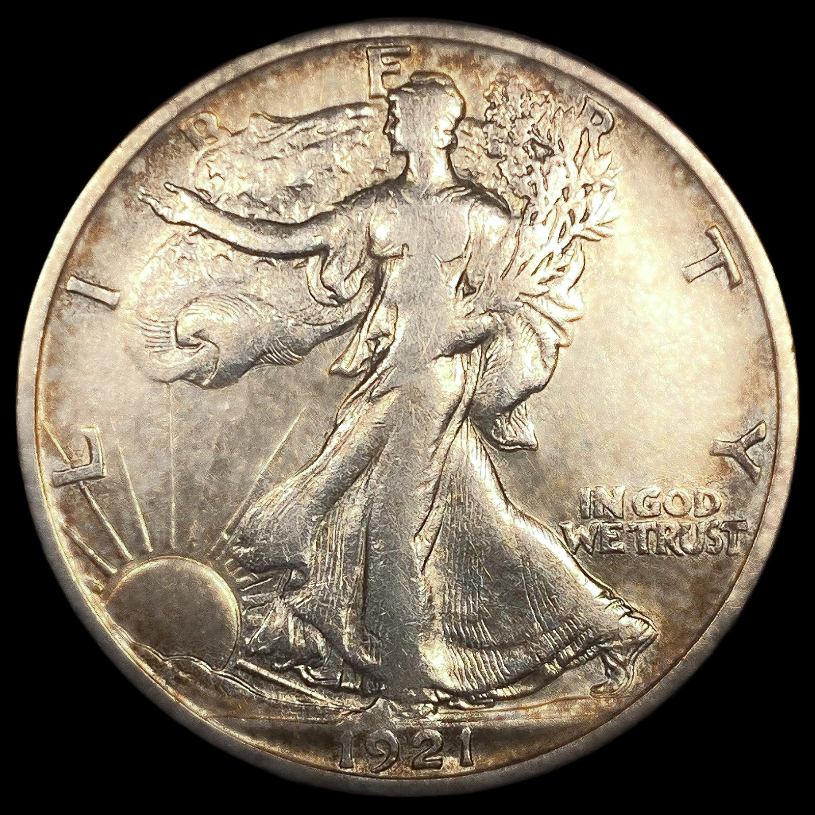 1921-S Walking Liberty Half Dollar: 1921-S Walking Liberty Half Dollar