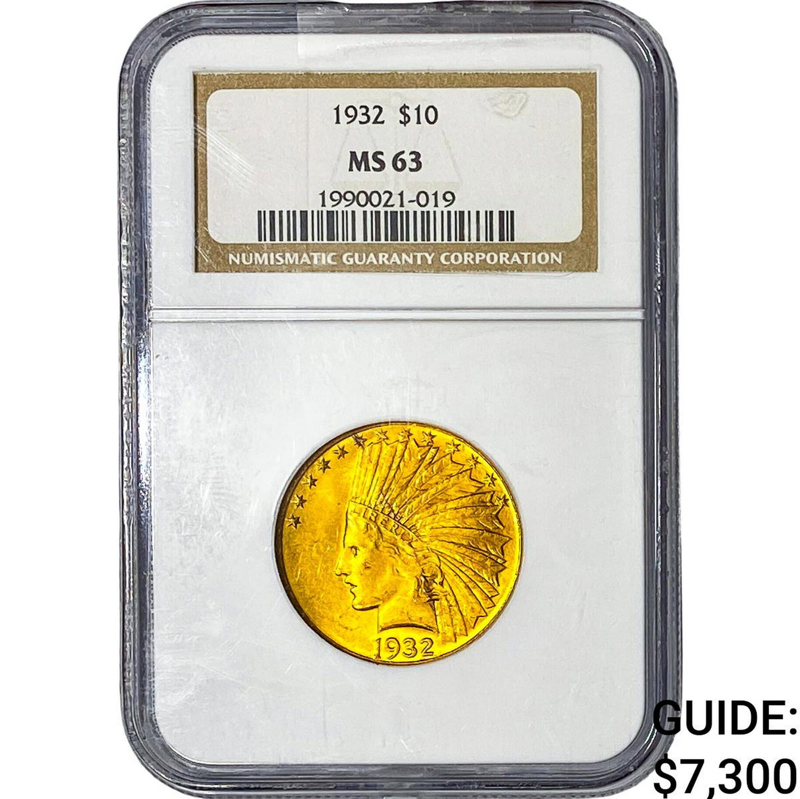 1932 $10 Gold Eagle NGC MS63 (1 of 4)