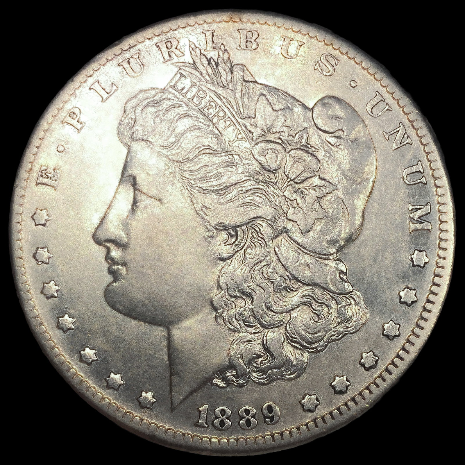 1889-CC Morgan Silver Dollar: 1889-CC Morgan Silver Dollar