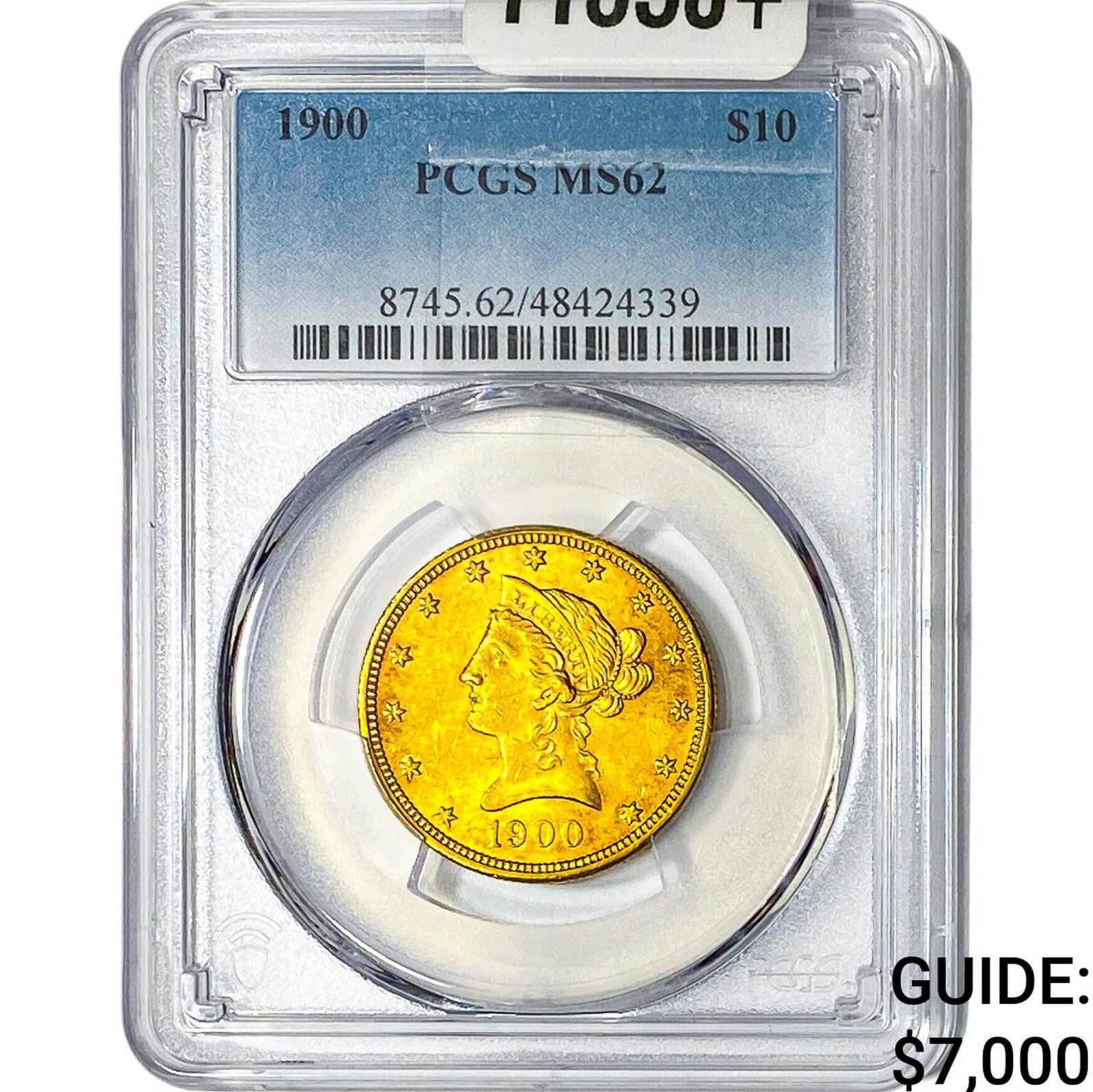 1900 $10 Gold Eagle PCGS MS62: 1900 $10 Gold Eagle PCGS MS62