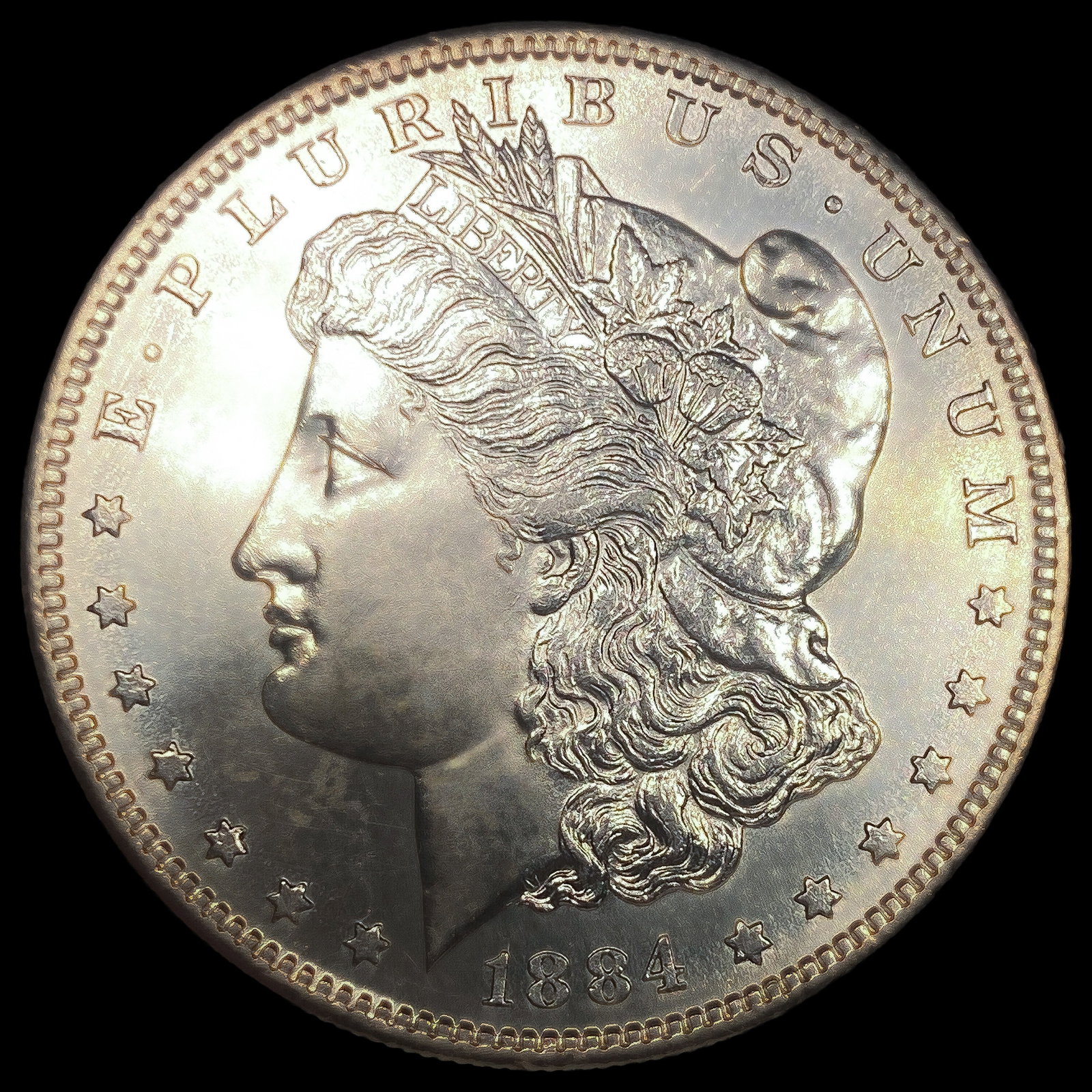 1884-S Morgan Silver Dollar: 1884-S Morgan Silver Dollar