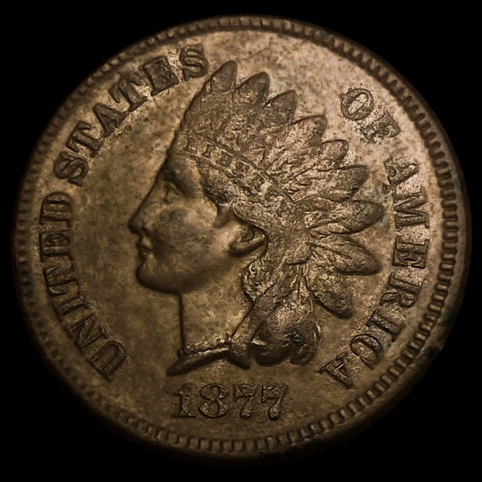 1877 Indian Head Cent: 1877 Indian Head Cent