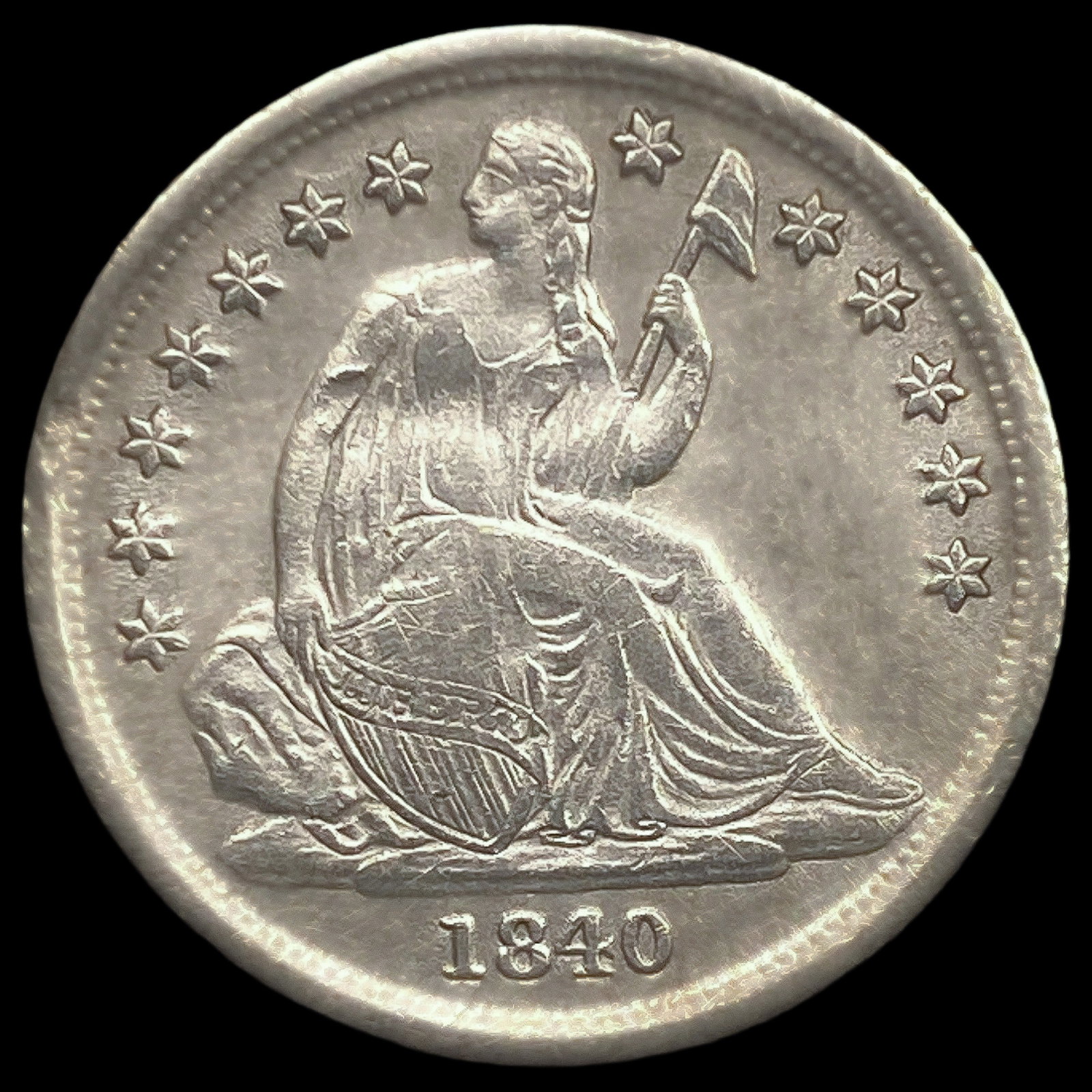 1840-O ND Seated Liberty Dime: 1840-O ND Seated Liberty Dime
