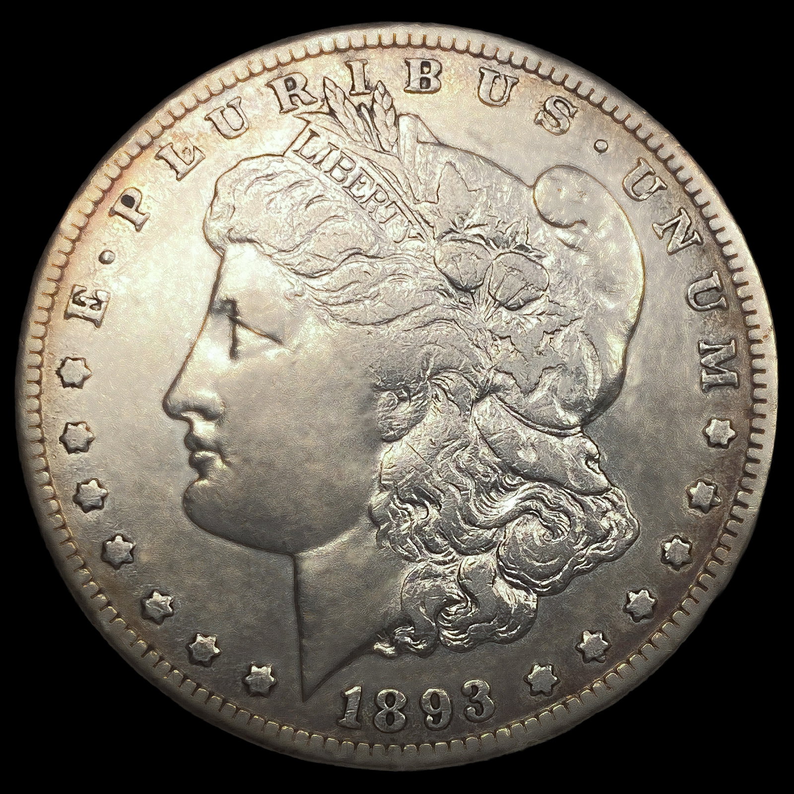1893-CC Morgan Silver Dollar: 1893-CC Morgan Silver Dollar