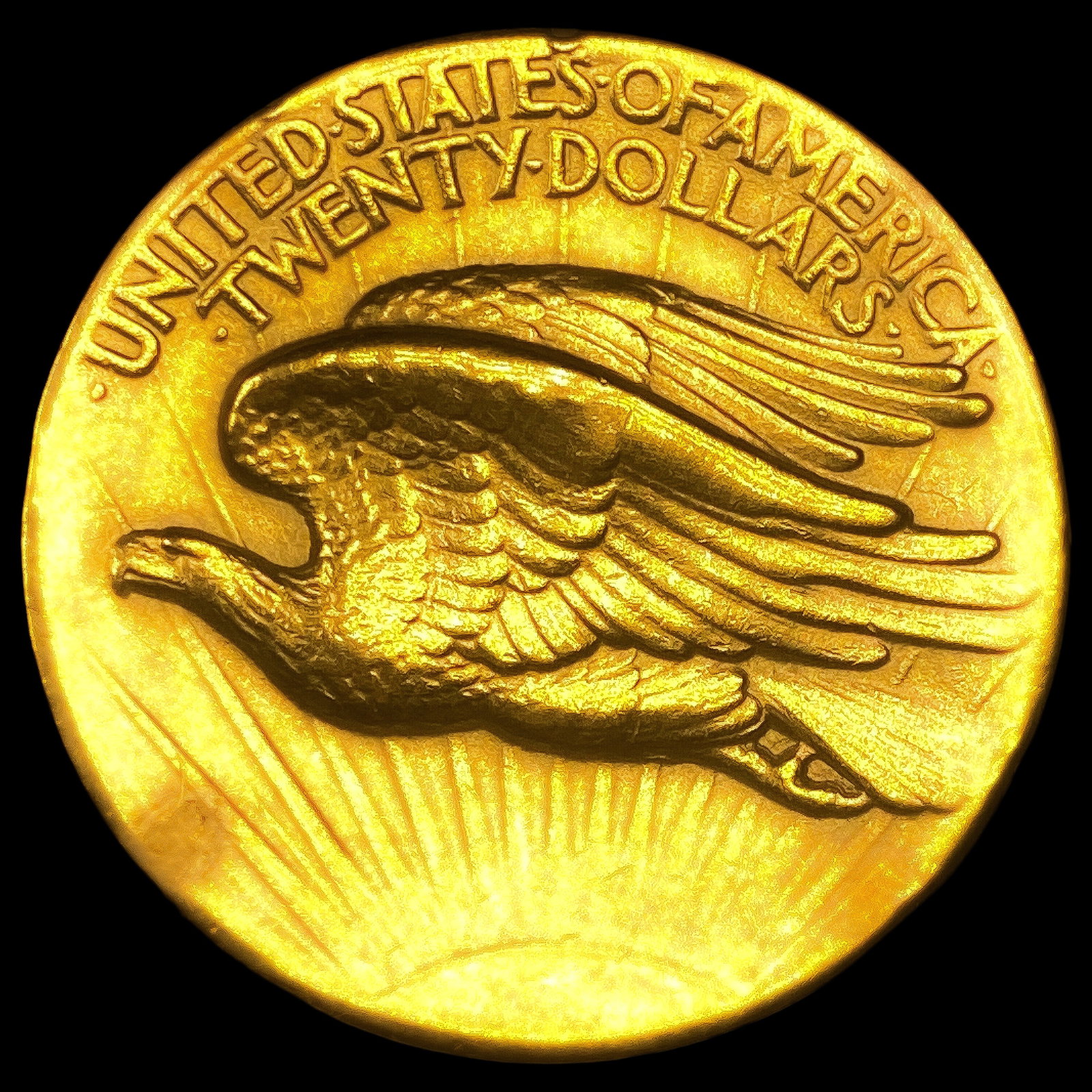 1907 High Relief $20 Gold Double Eagle - 2