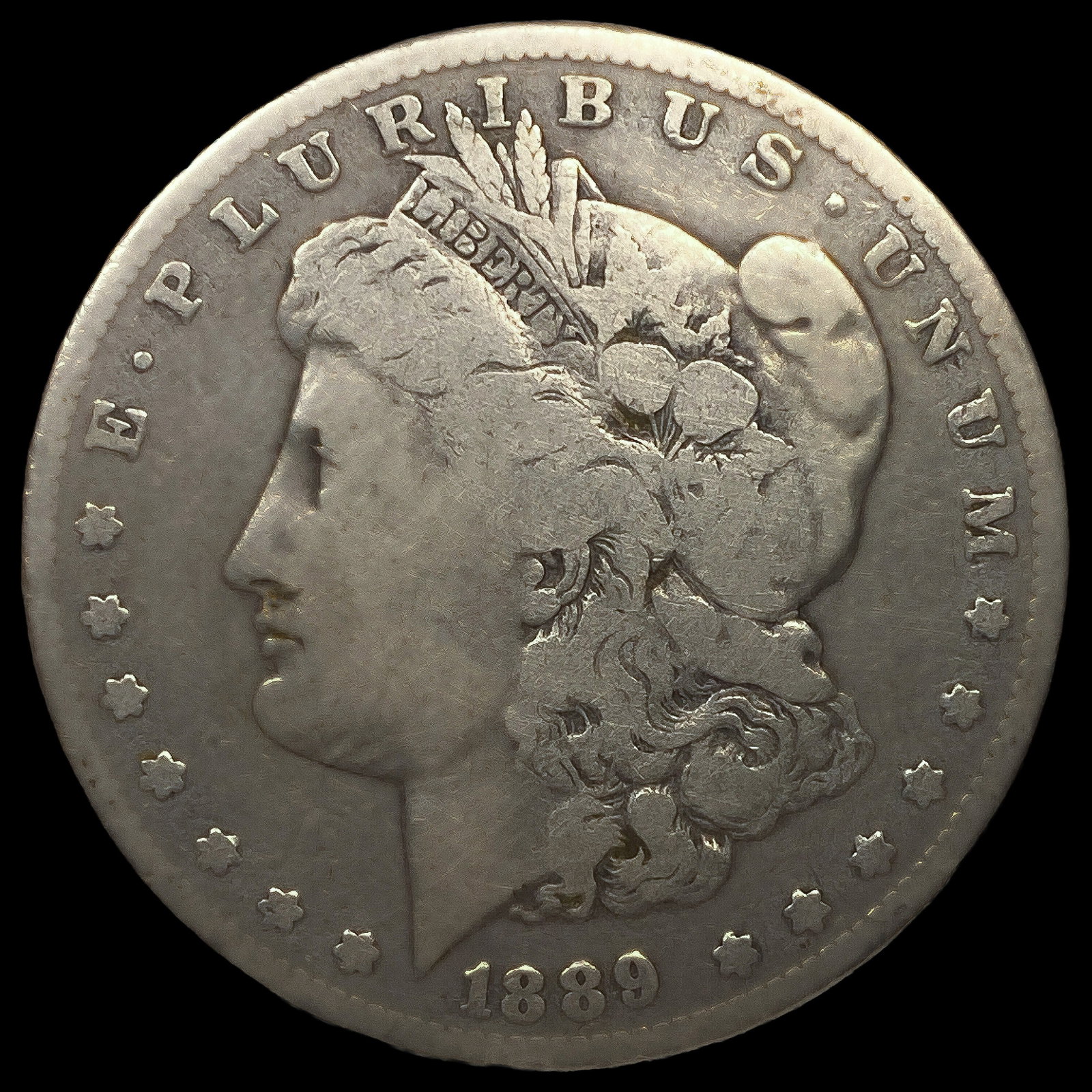 1889-CC Morgan Silver Dollar: 1889-CC Morgan Silver Dollar