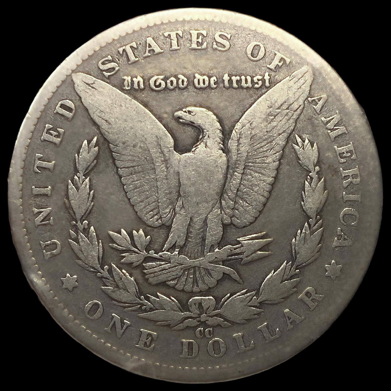 1889-CC Morgan Silver Dollar - 2