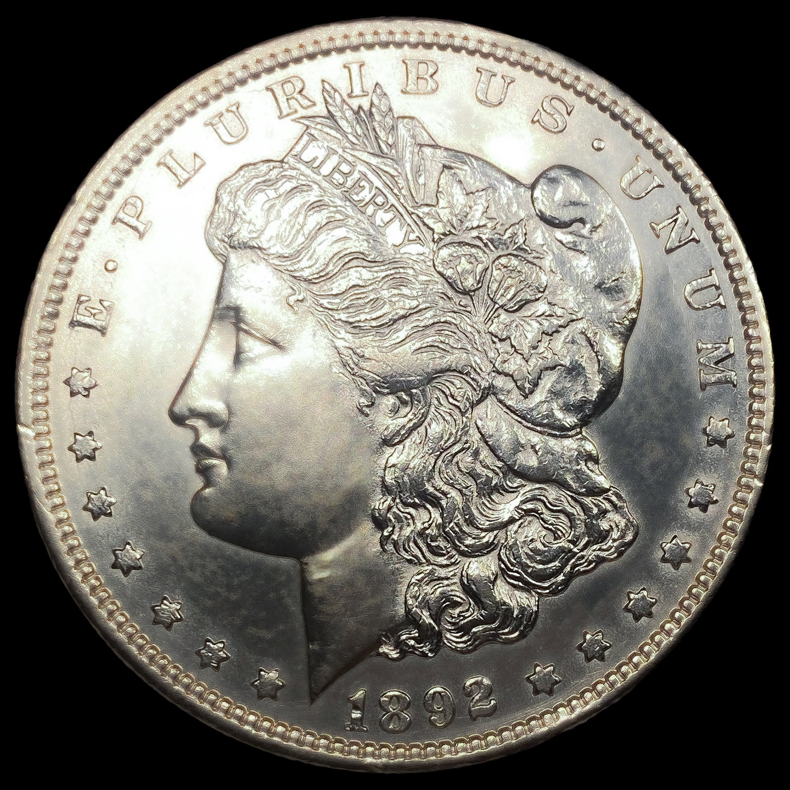 1892-CC Morgan Silver Dollar: 1892-CC Morgan Silver Dollar