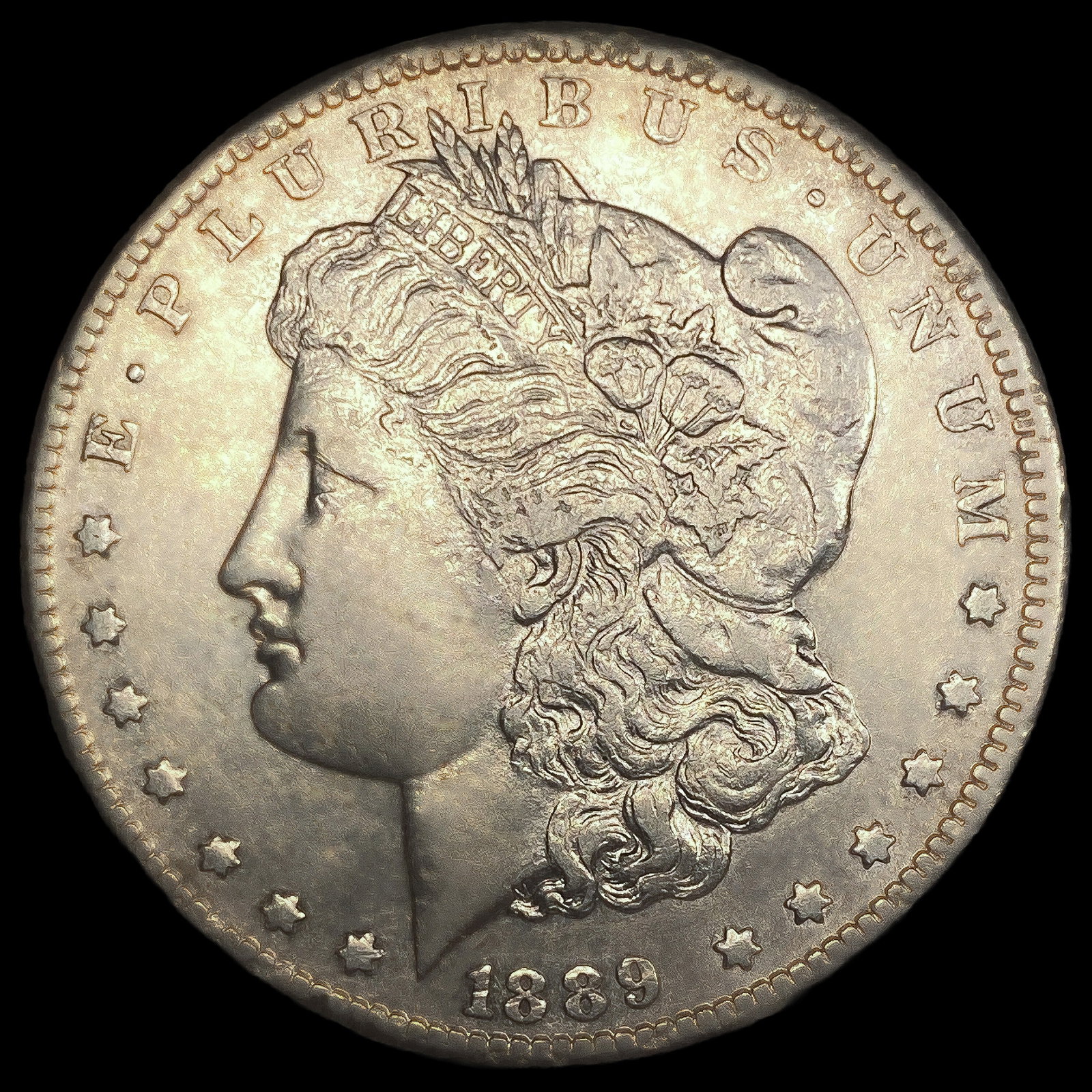 1889-CC Morgan Silver Dollar: 1889-CC Morgan Silver Dollar