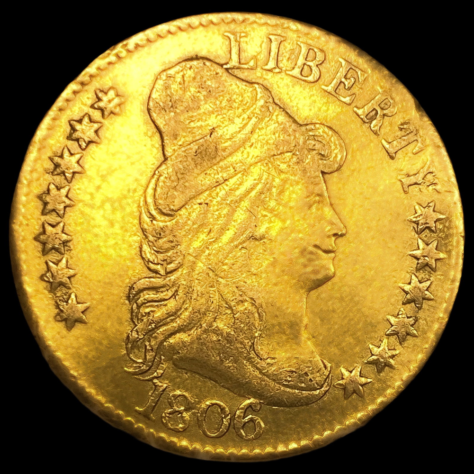1806 $5 Gold Half Eagle: 1806 $5 Gold Half Eagle