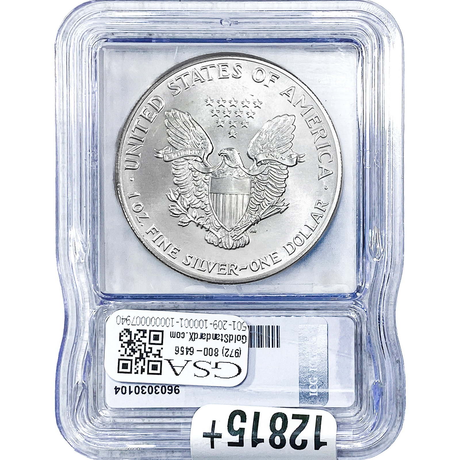 1986 Silver Eagle ICG MS70 - 2