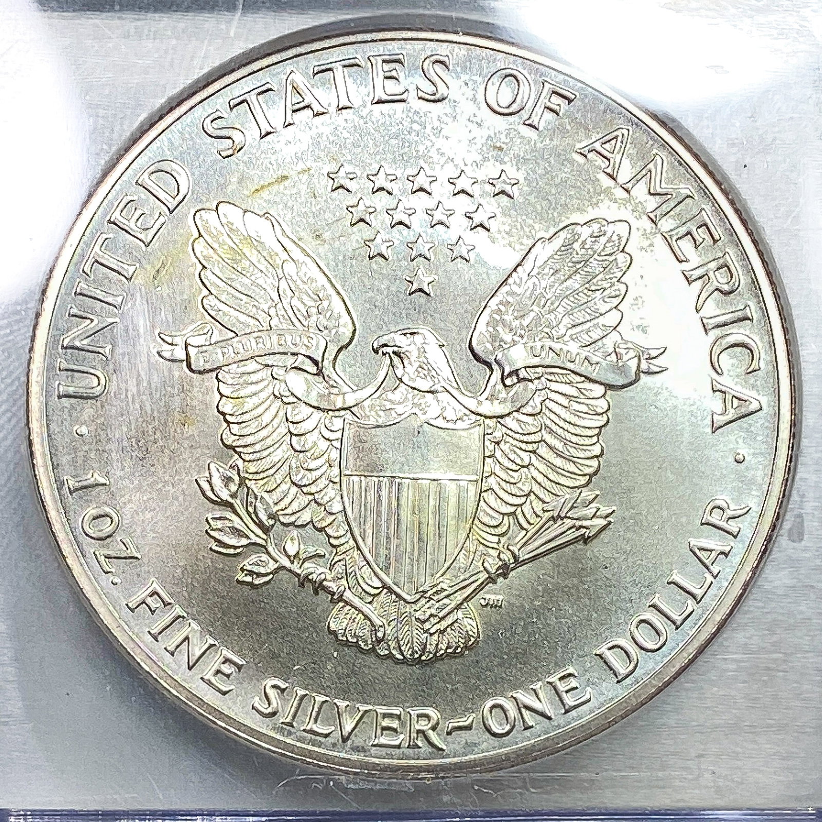 1986 Silver Eagle ICG MS70 - 4
