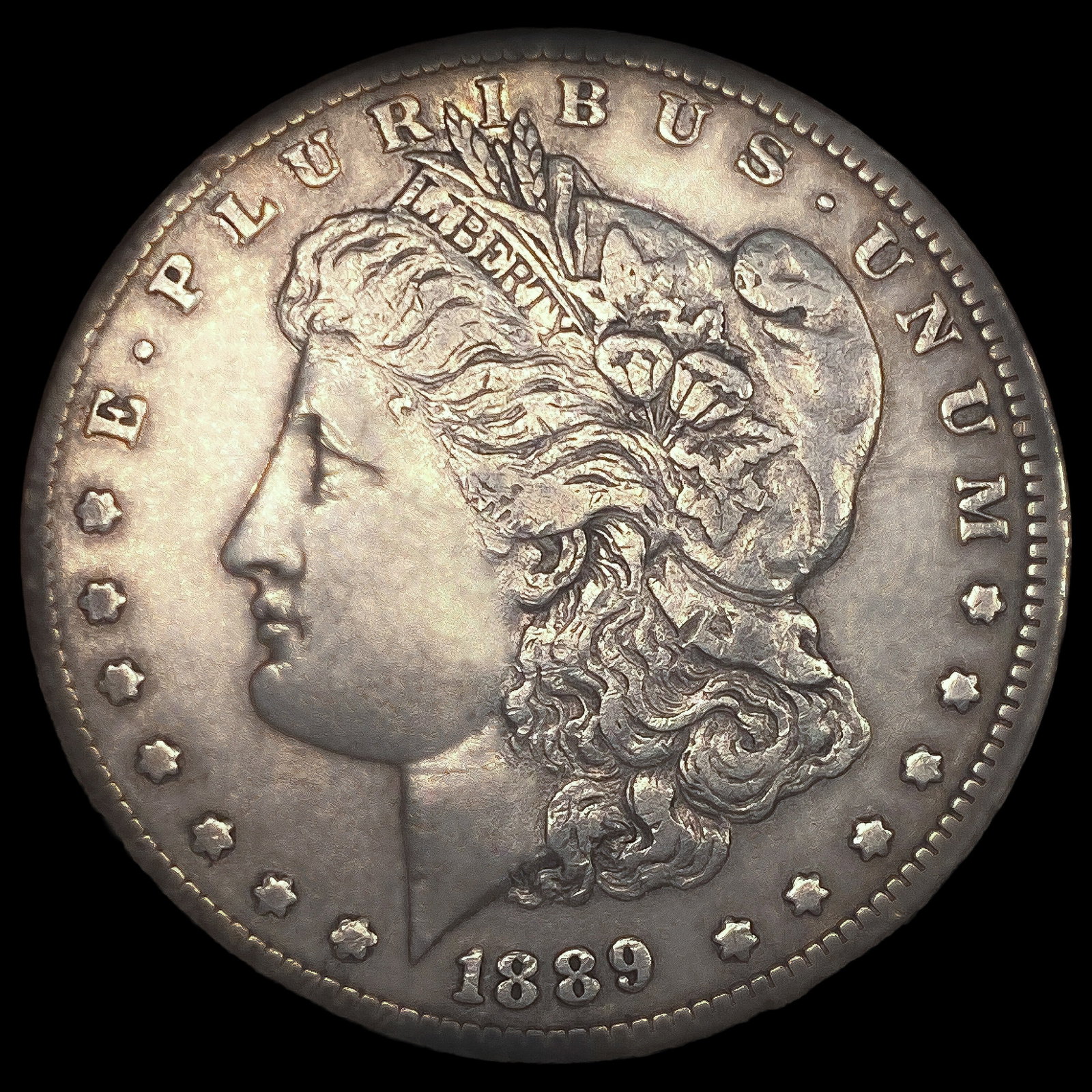 1889-CC Morgan Silver Dollar: 1889-CC Morgan Silver Dollar