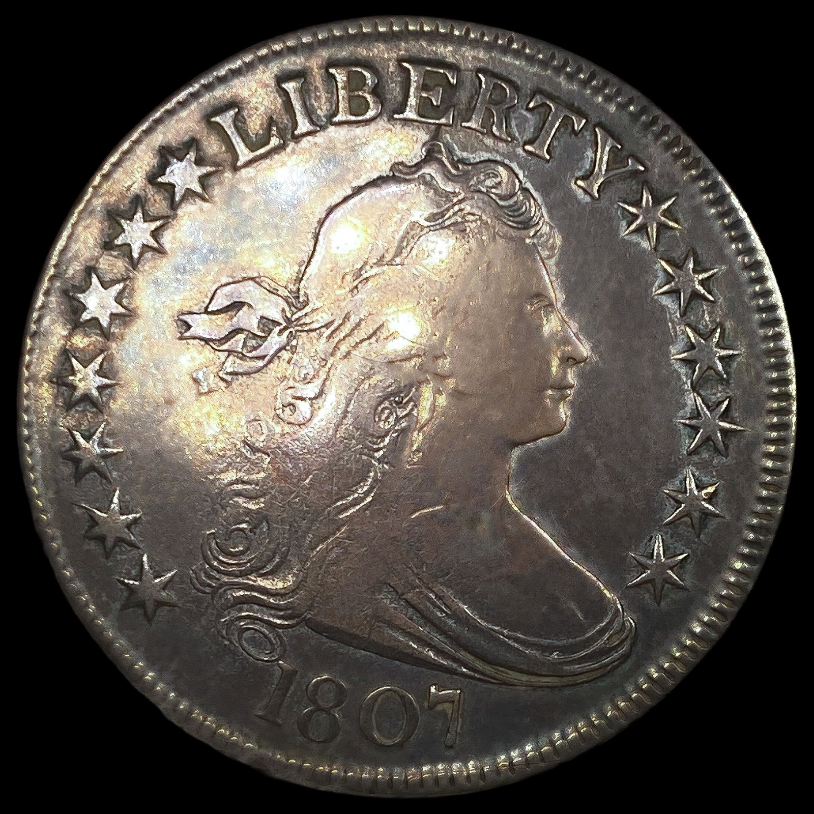 1807 Draped Bust Half Dollar (1 of 2)