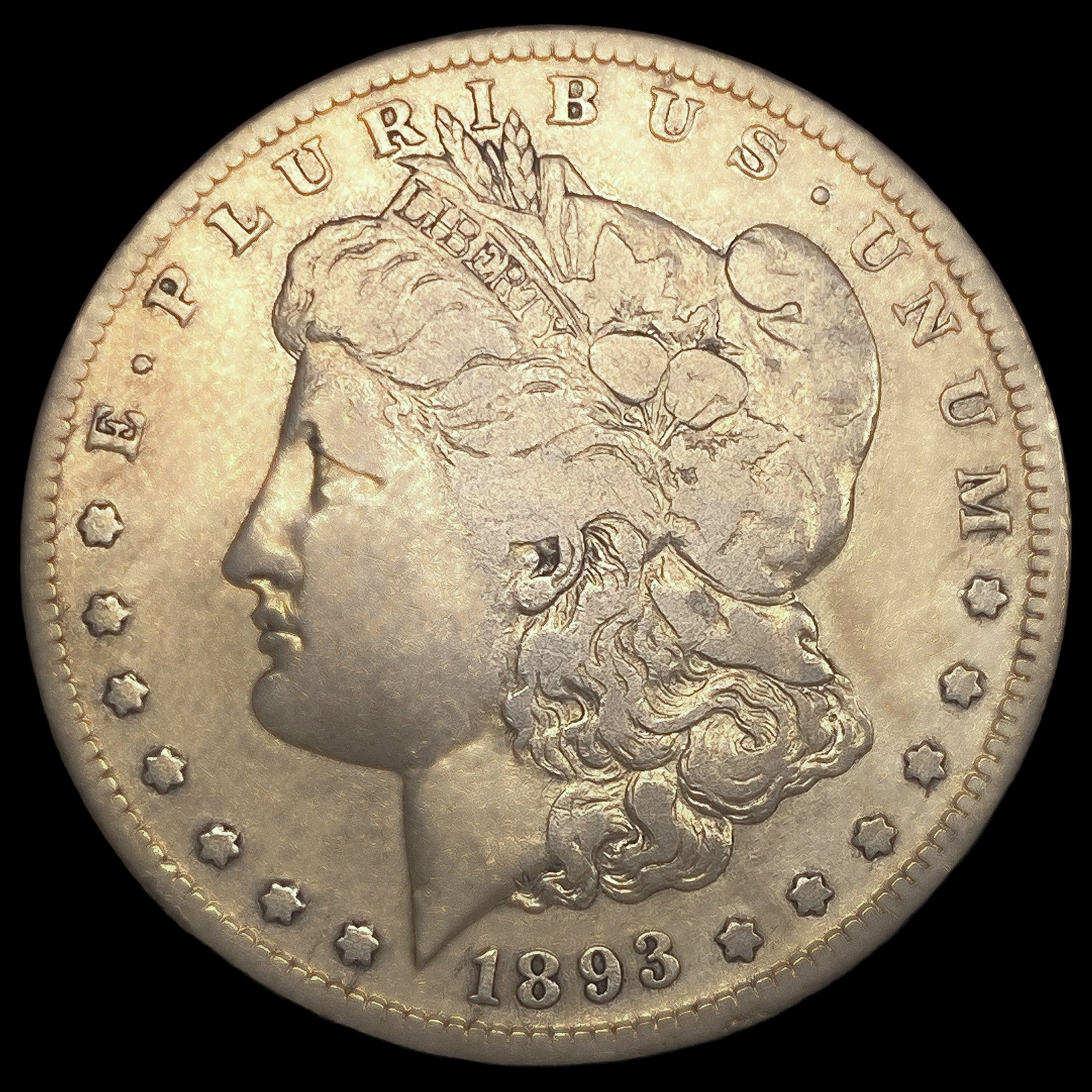 1893-S Morgan Silver Dollar: 1893-S Morgan Silver Dollar