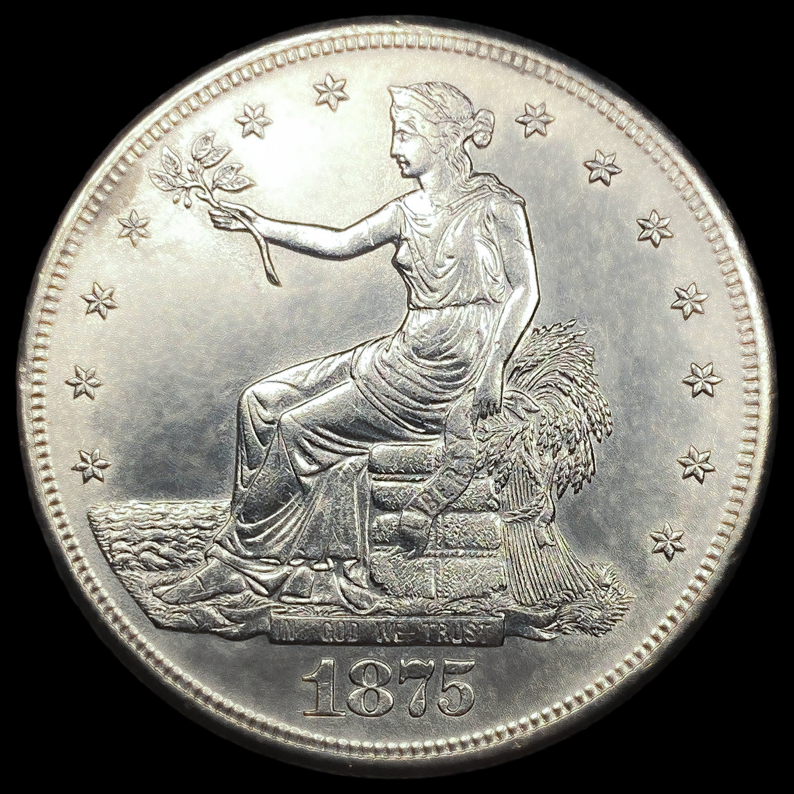 1875-S Silver Trade Dollar: 1875-S Silver Trade Dollar