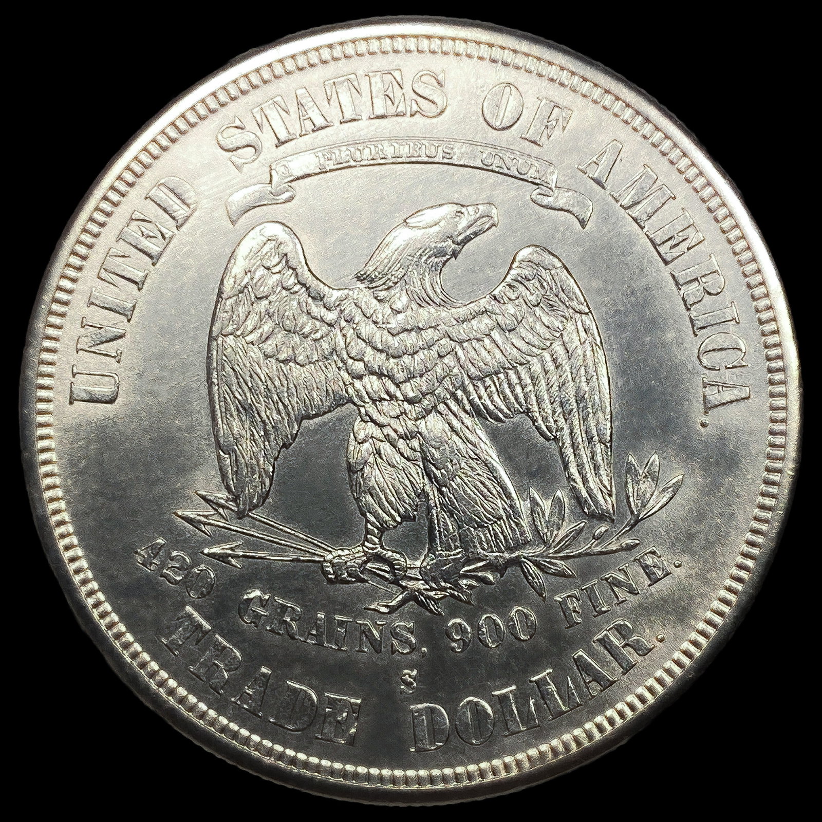 1875-S Silver Trade Dollar - 2