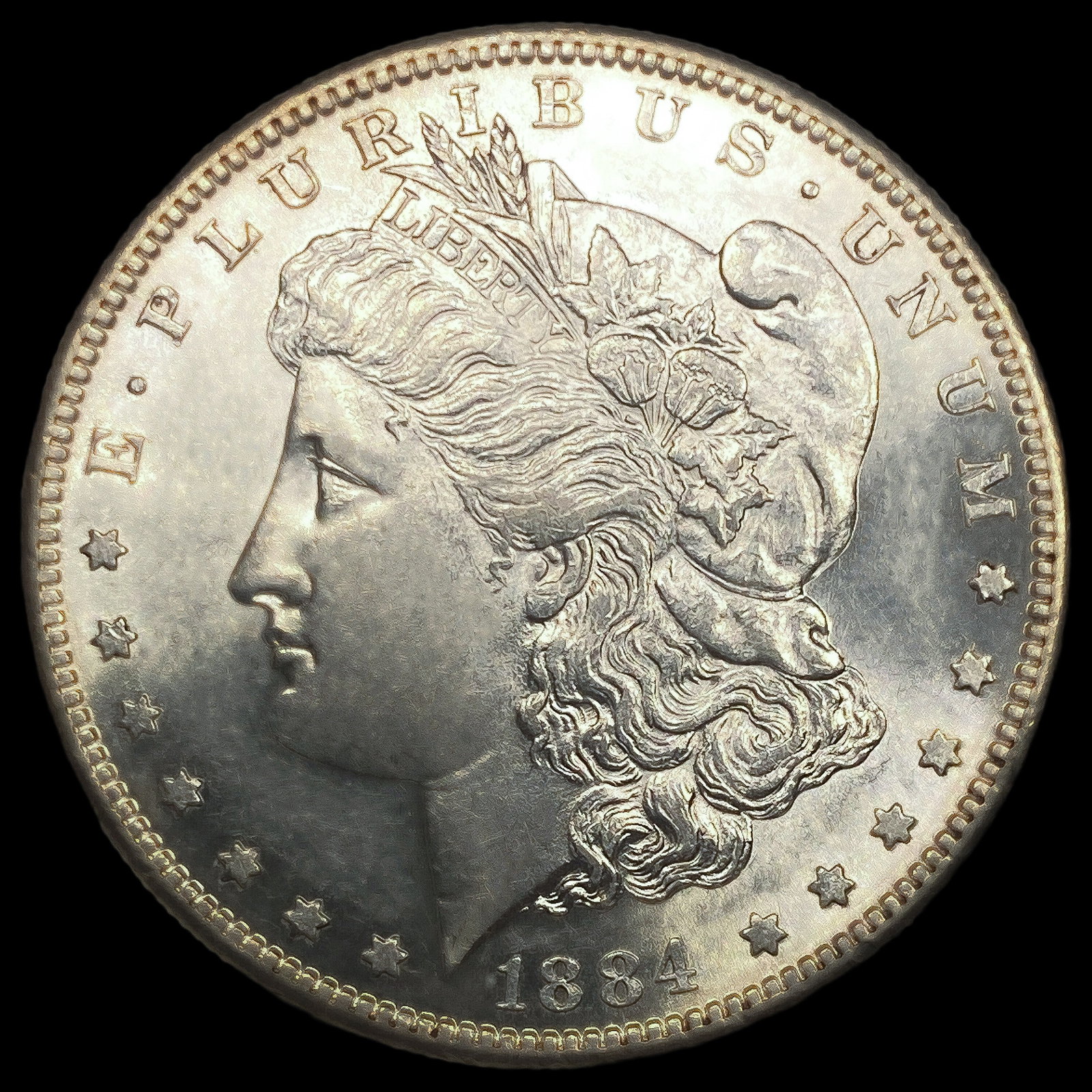 1884-S Morgan Silver Dollar (1 of 2)