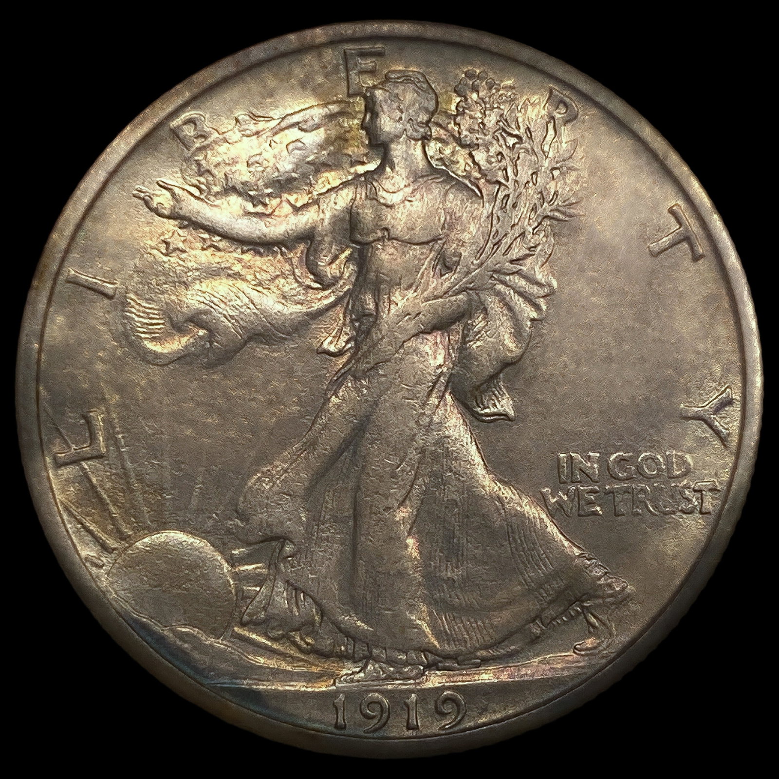 1919-S Walking Liberty Half Dollar: 1919-S Walking Liberty Half Dollar