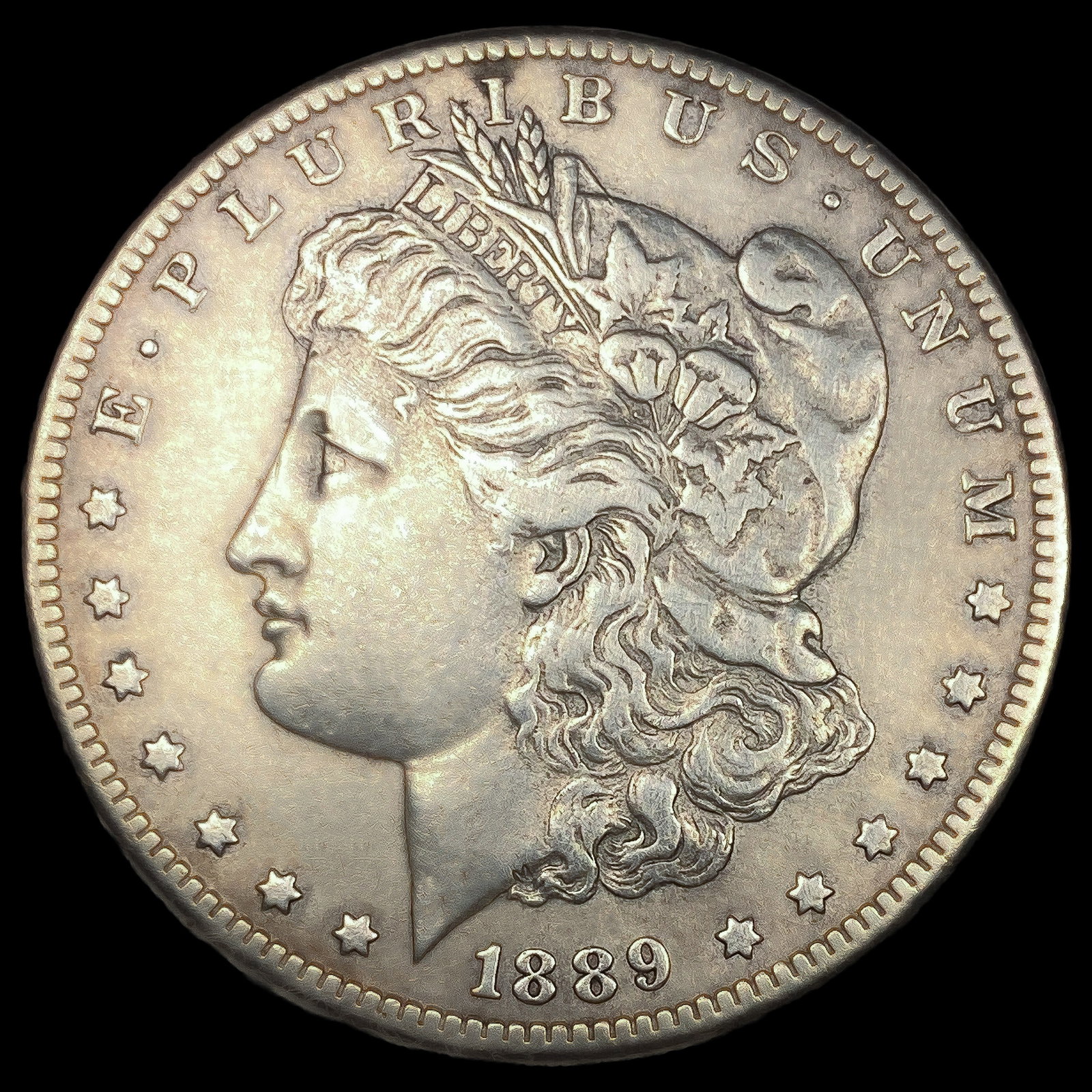 1889-CC Morgan Silver Dollar: 1889-CC Morgan Silver Dollar