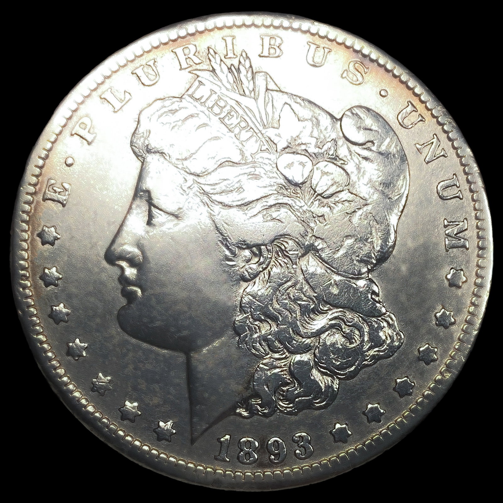 1893-CC Morgan Silver Dollar: 1893-CC Morgan Silver Dollar