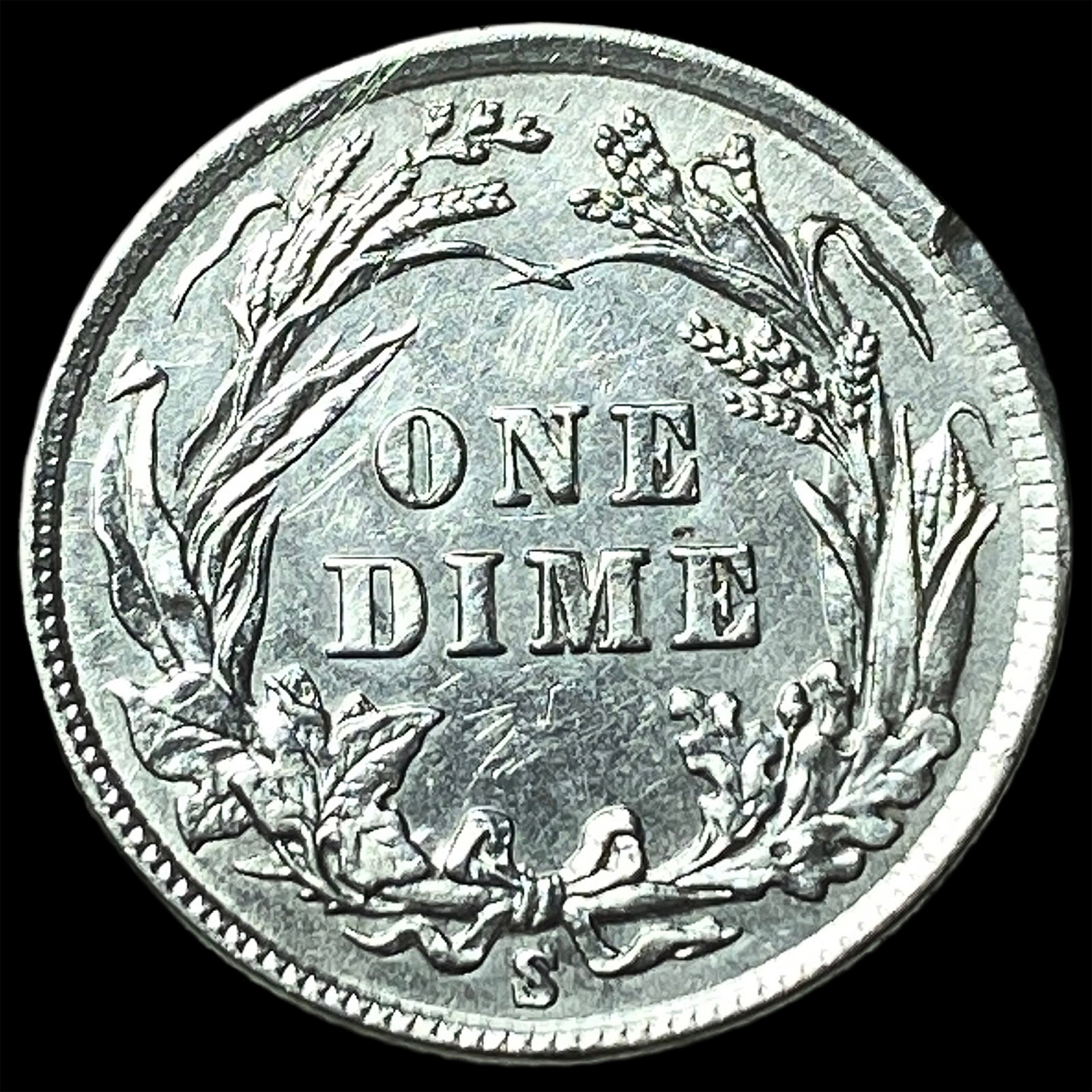 1904-S Silver Barber Dime UNCIRCULATED - 2