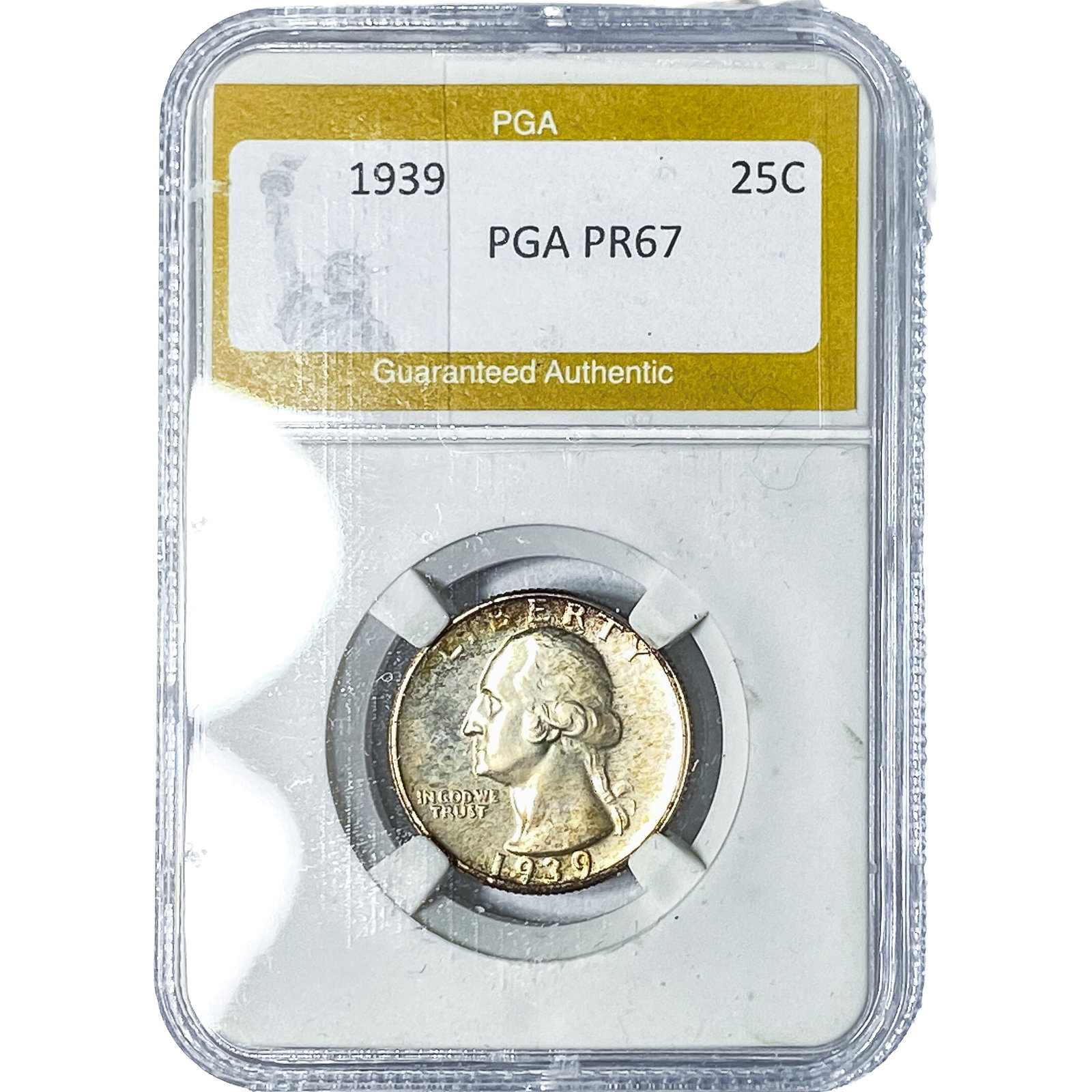 1939 Washington Silver Quarter PGA PR67: 1939 Washington Silver Quarter PGA PR67