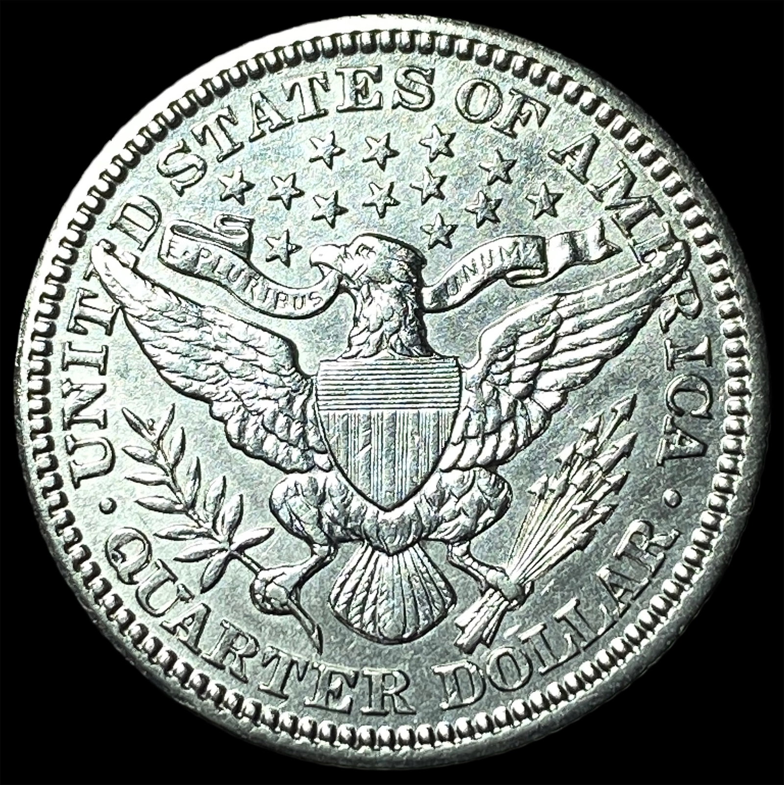 1902 Barber Silver Quarter UNCIRCULATED - 2
