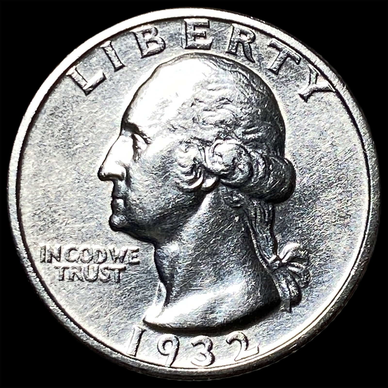 1932-S Silver Washington Quarter UNCIRCULATED: 1932-S Silver Washington Quarter UNCIRCULATED
