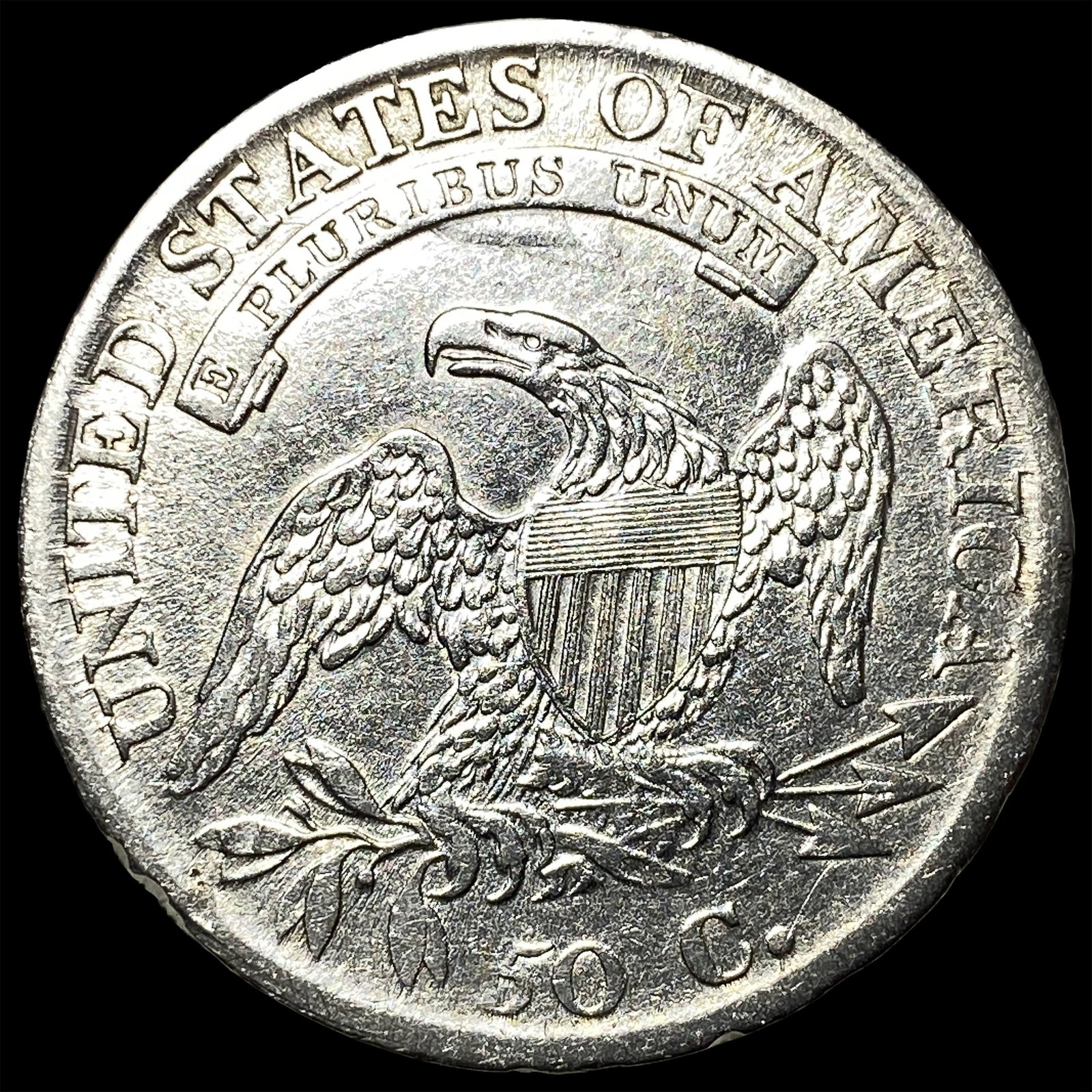 1813 Capped Bust Half Dollar CLOSELY UNCIRCULATED - 2