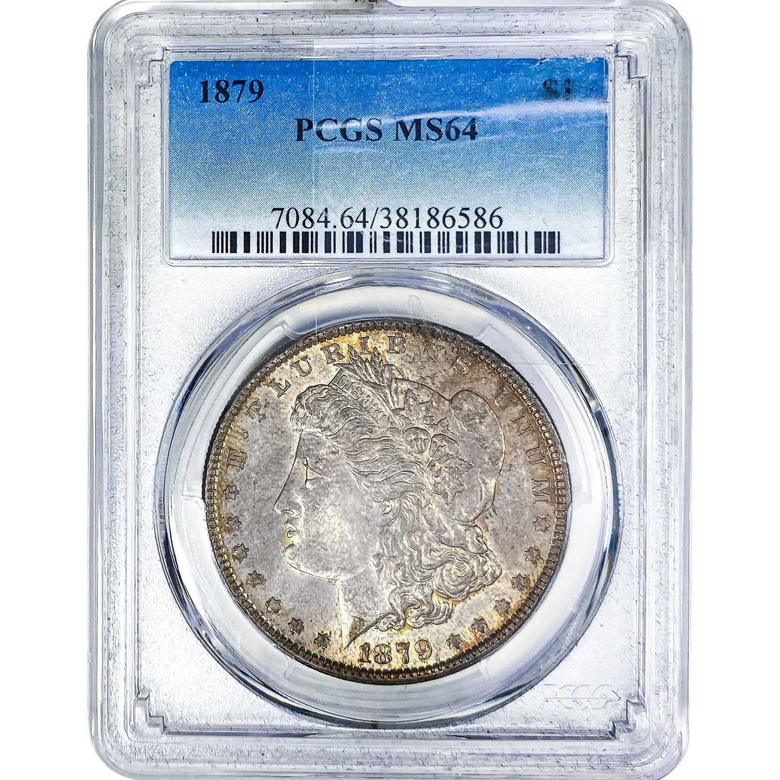 1879 Morgan Silver Dollar PCGS MS64: 1879 Morgan Silver Dollar PCGS MS64