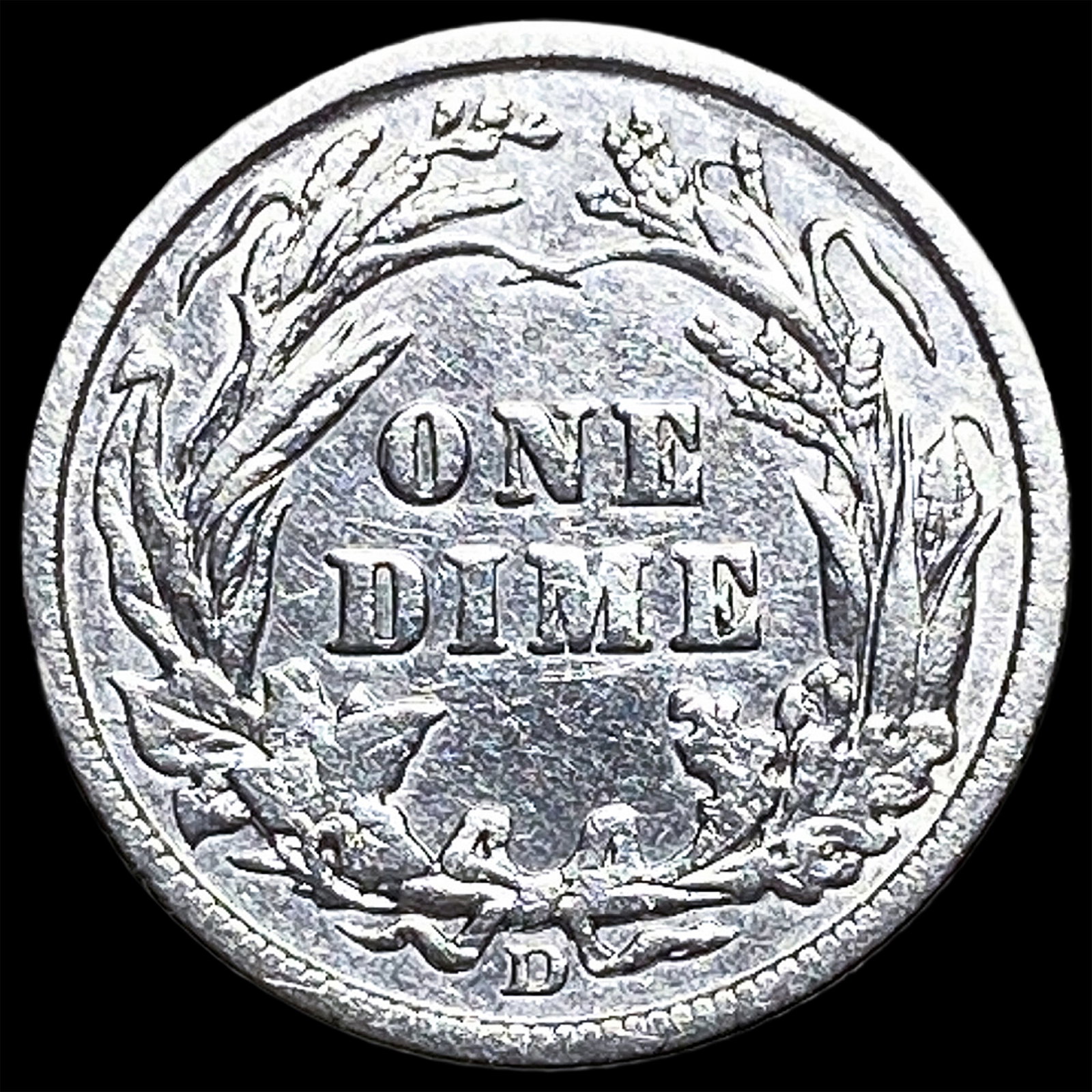 1914-D Silver Barber Dime UNCIRCULATED - 2