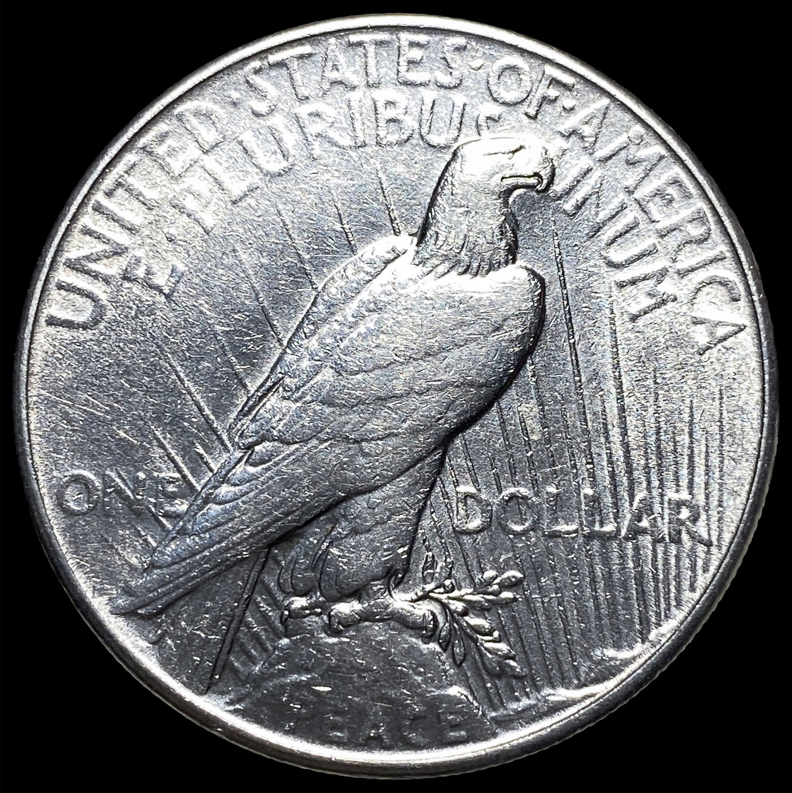 1935 Silver Peace Dollar CLOSELY UNCIRCULATED - 2