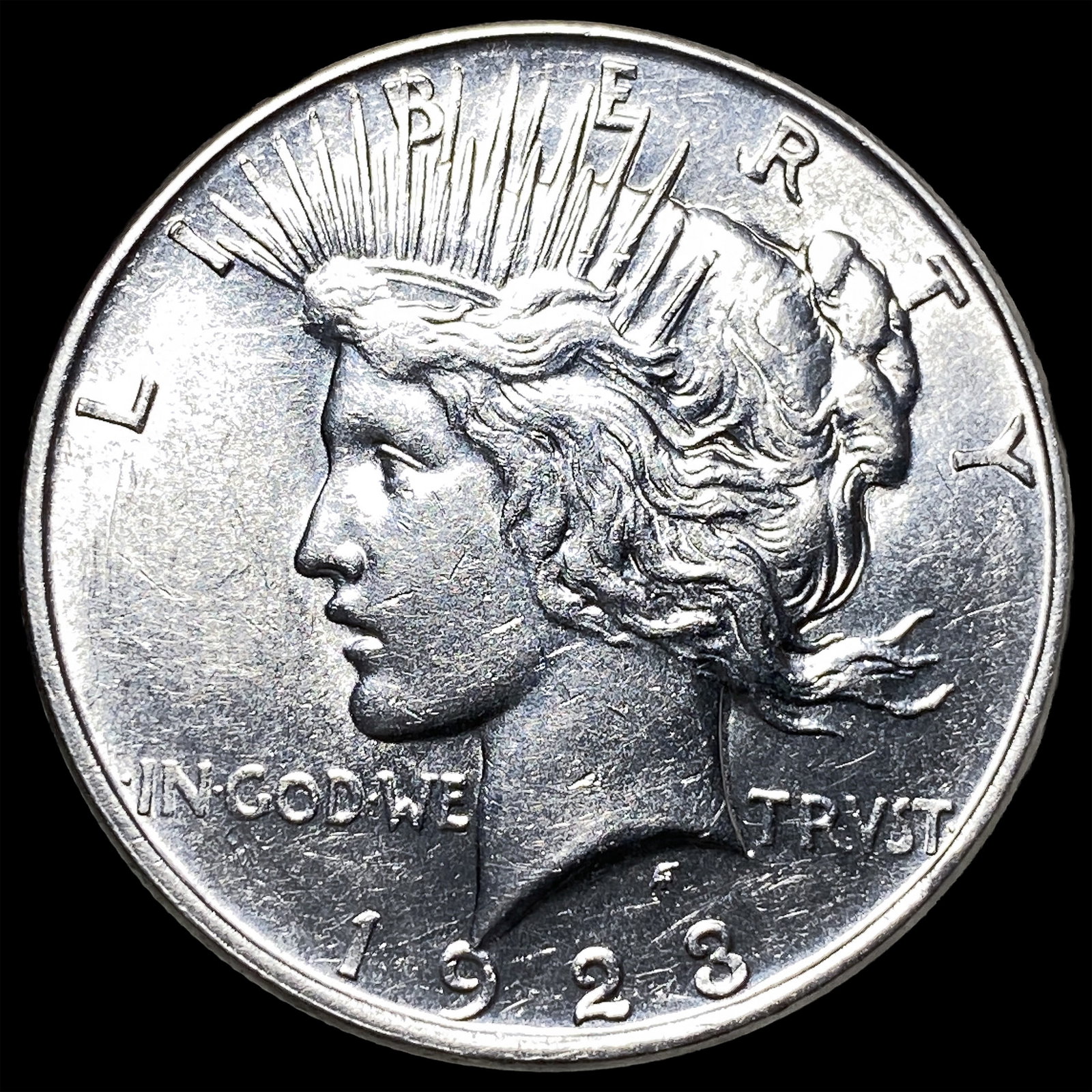 1923-D Silver Peace Dollar UNCIRCULATED: 1923-D Silver Peace Dollar UNCIRCULATED