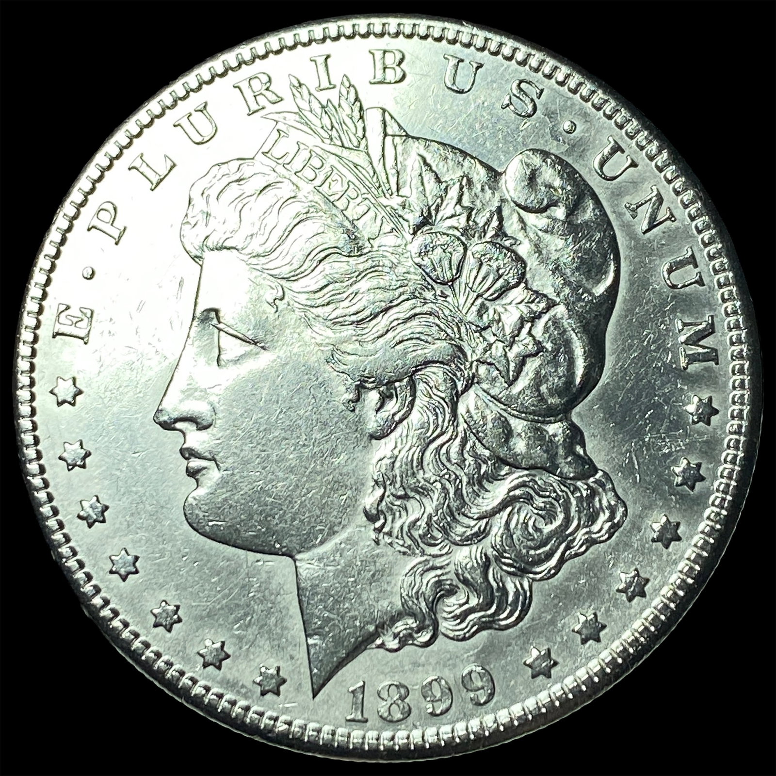 1899-S Silver Morgan Dollar CLOSELY UNCIRCULATED: 1899-S Silver Morgan Dollar CLOSELY UNCIRCULATED