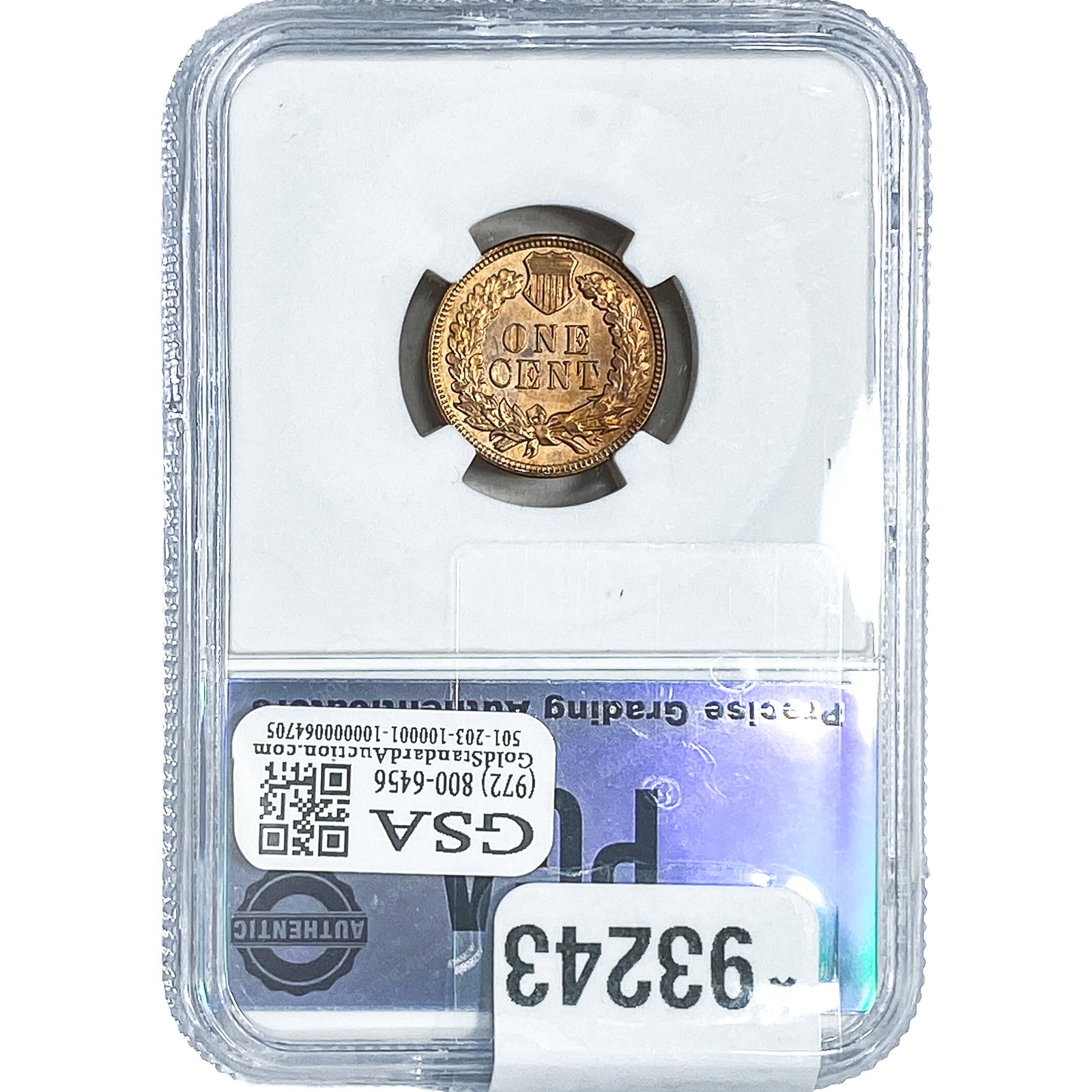 1895 Wheat Cent PGA MS65RD - 2