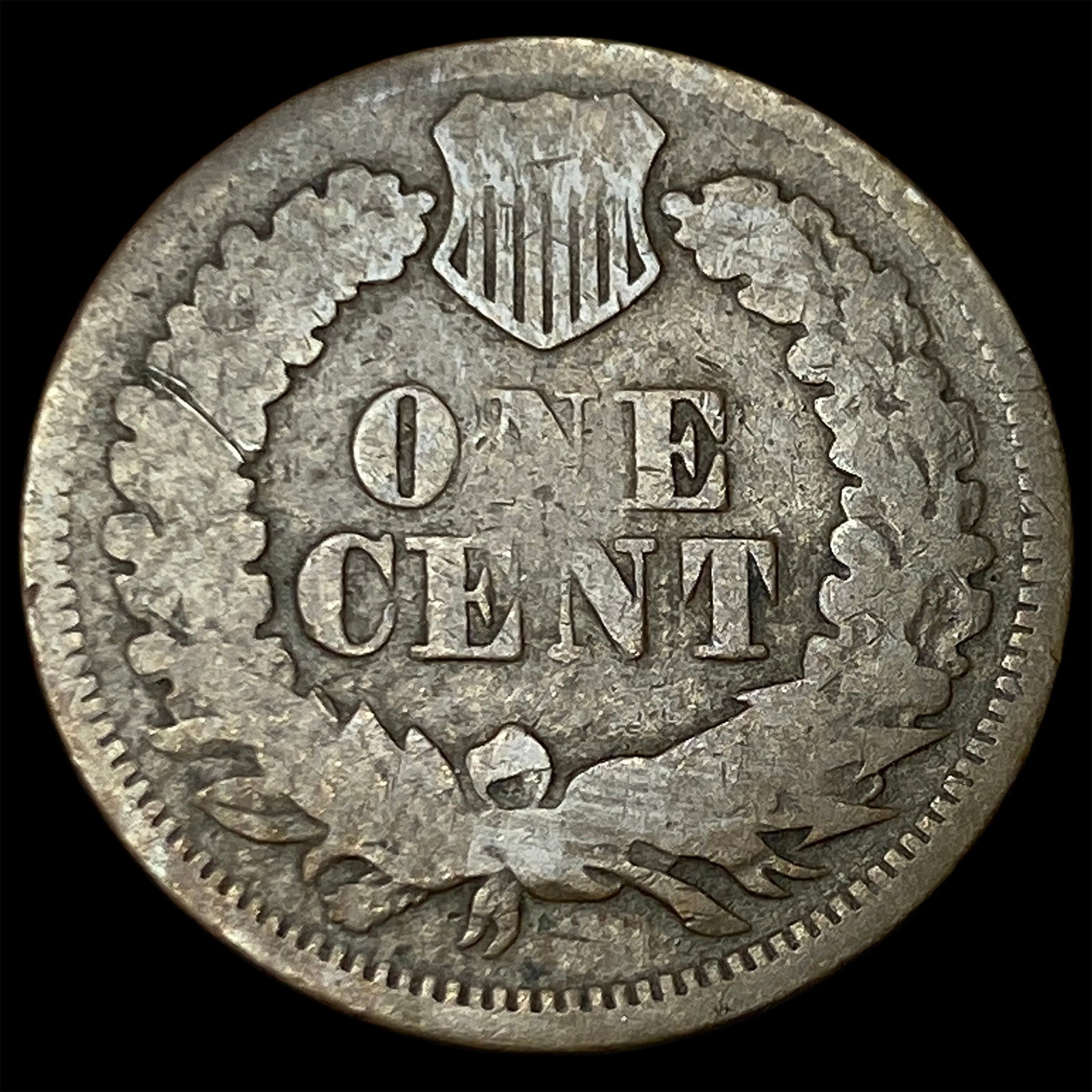 1863 Indian Head Cent NICELY CIRCULATED - 2