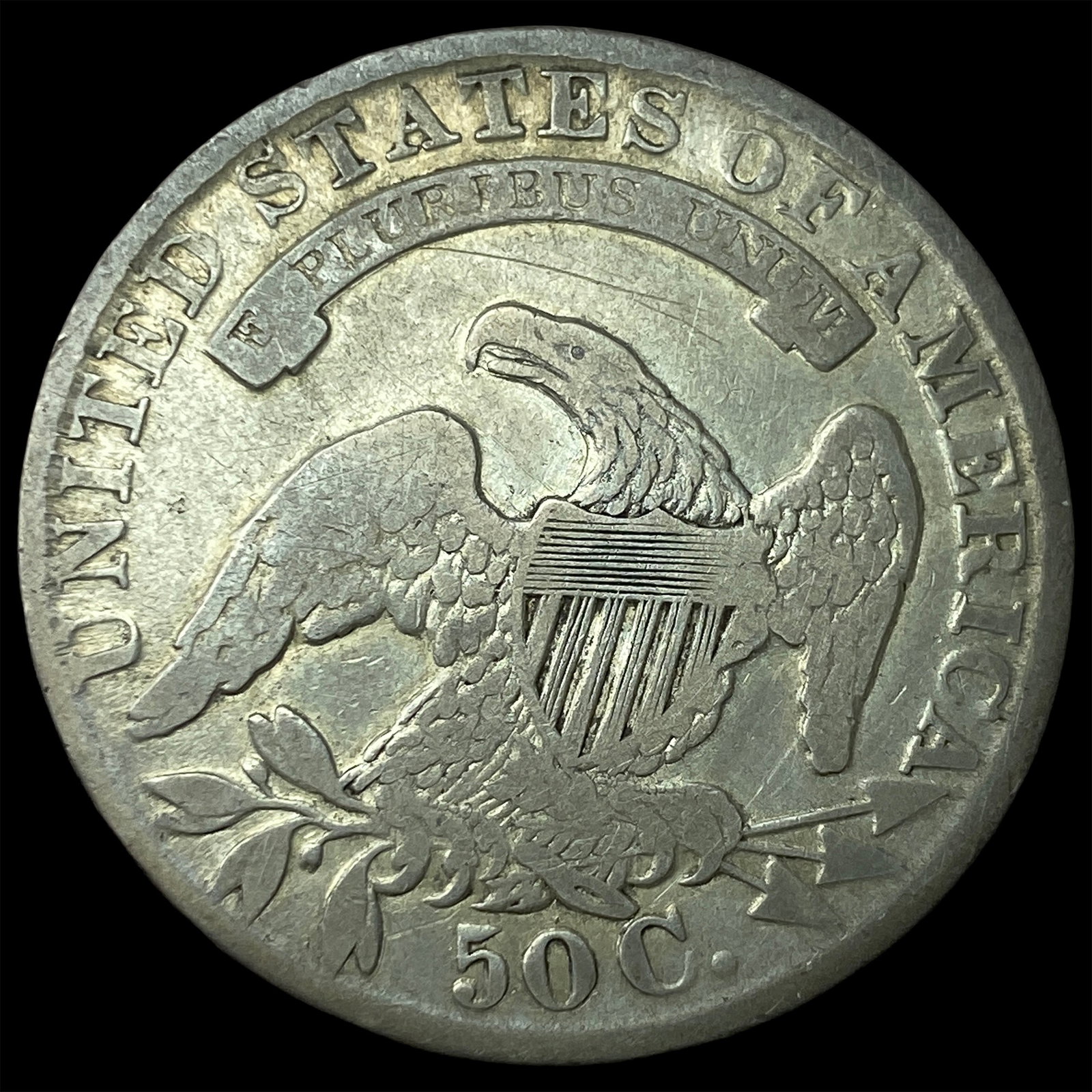 1834 Capped Bust Half Dollar NICELY CIRCULATED - 2