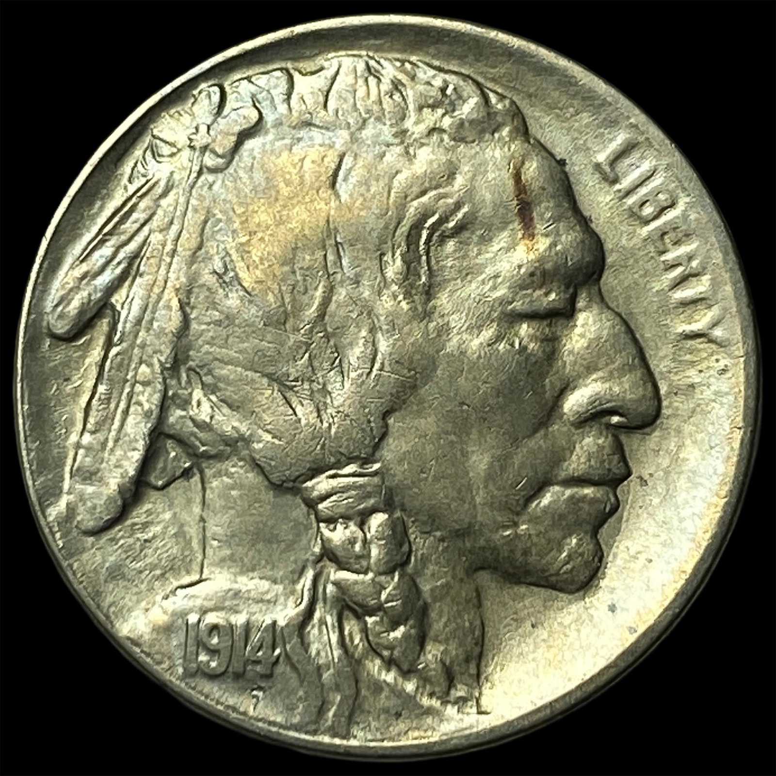 1914-D Buffalo Nickel UNCIRCULATED: 1914-D Buffalo Nickel UNCIRCULATED