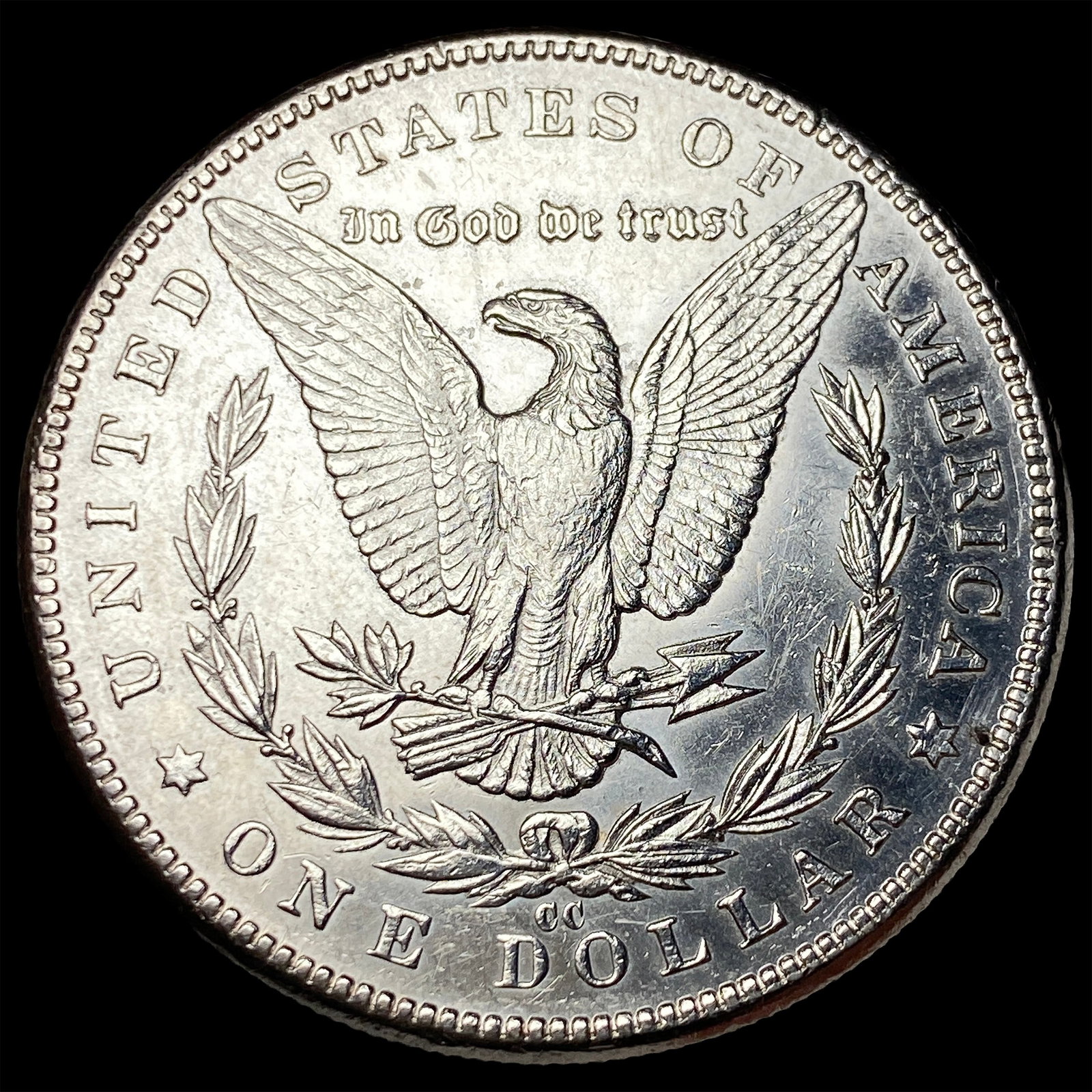 1890-CC Silver Morgan Dollar UNCIRCULATED - 2