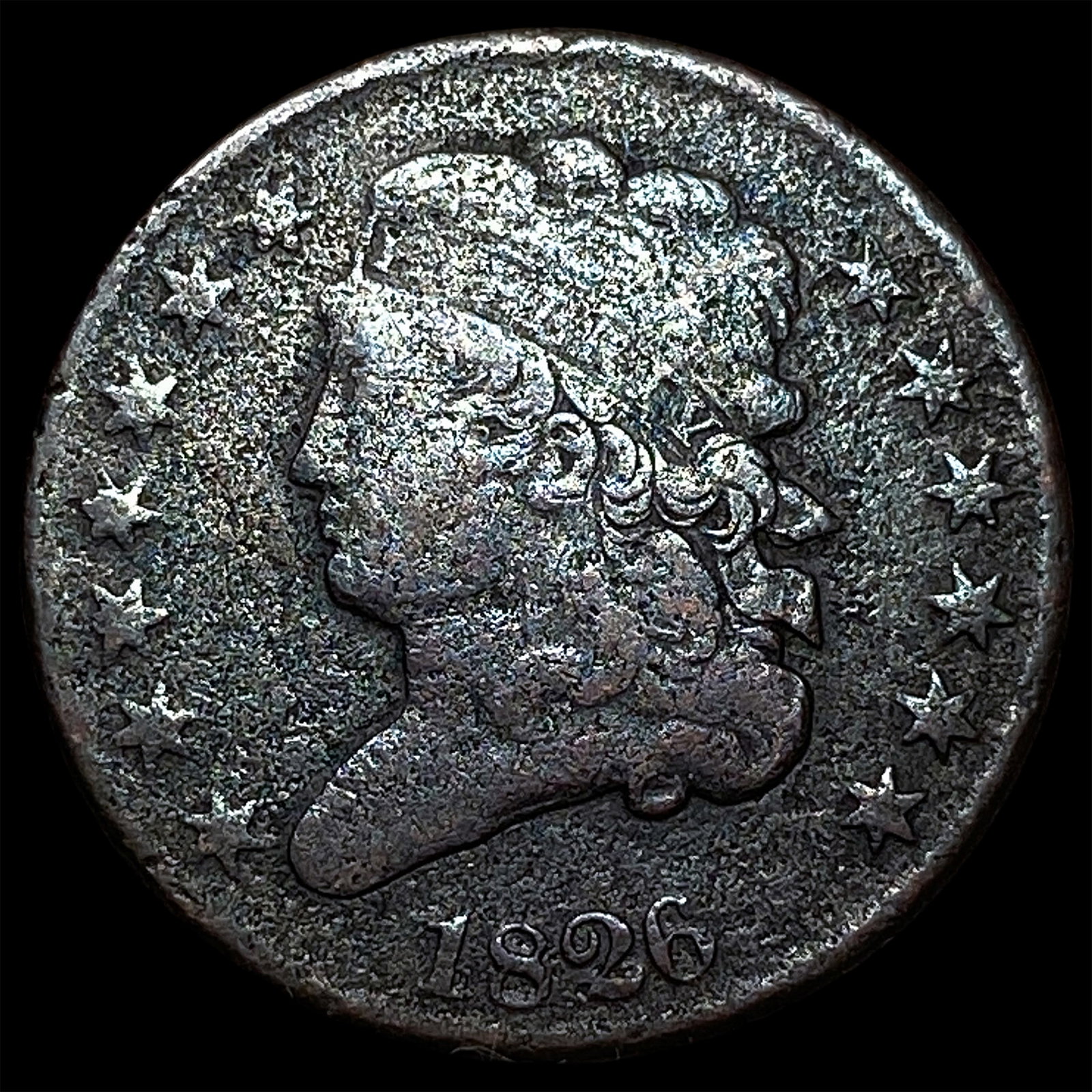 1826 Classic Head Half Cent ABOUT UNCIRCULATED: 1826 Classic Head Half Cent ABOUT UNCIRCULATED