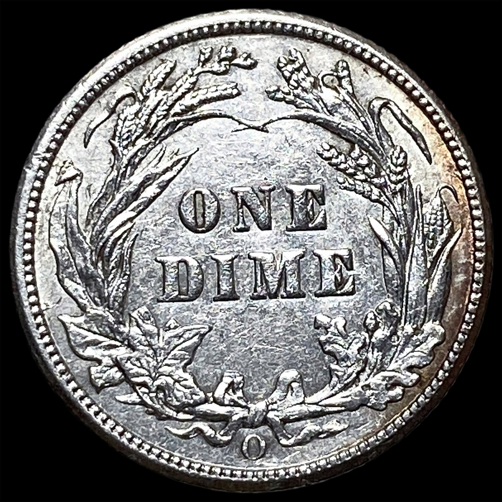 1908-O Silver Barber Dime CLOSELY UNCIRCULATED - 2