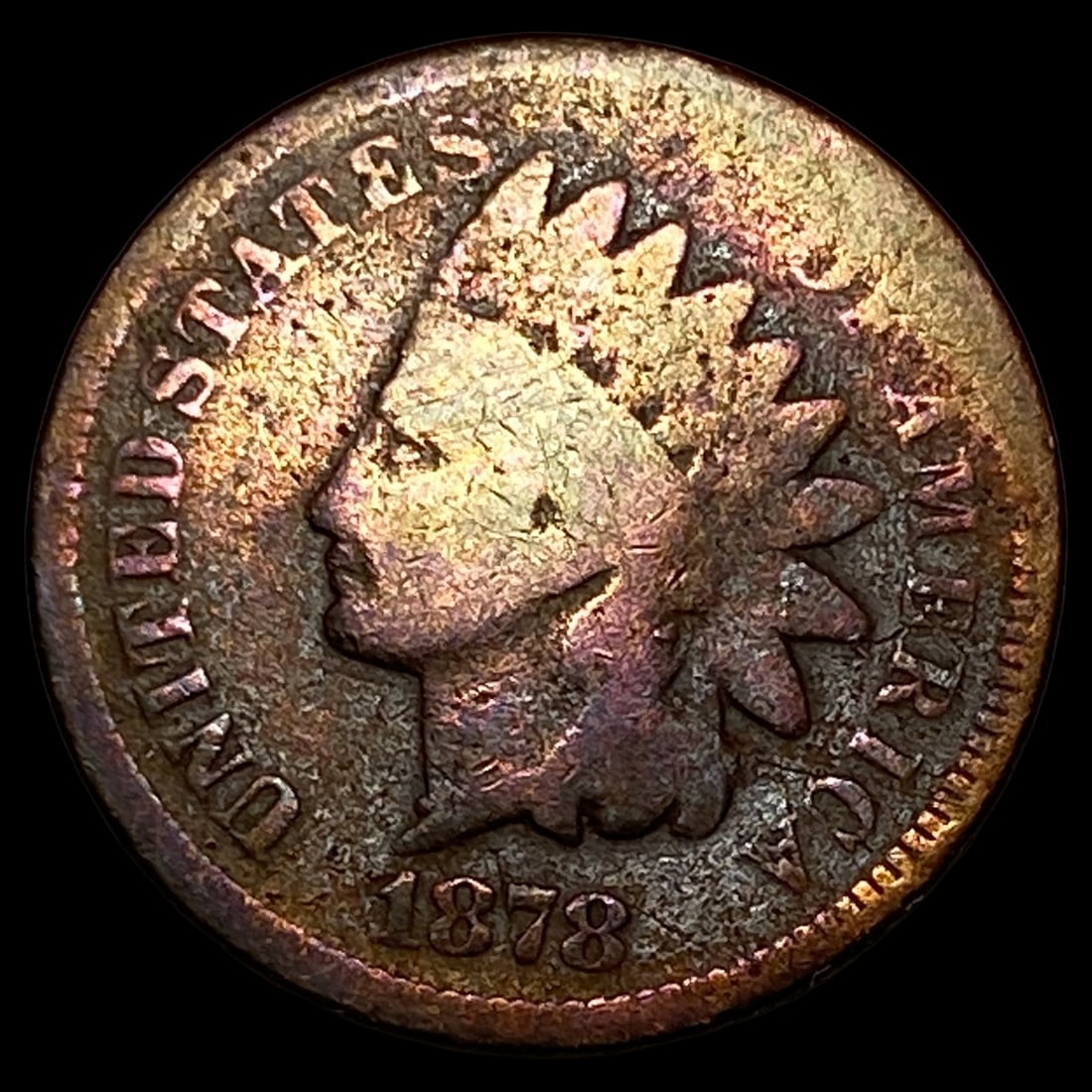 1878 Indian Head Cent NICELY CIRCULATED: 1878 Indian Head Cent NICELY CIRCULATED