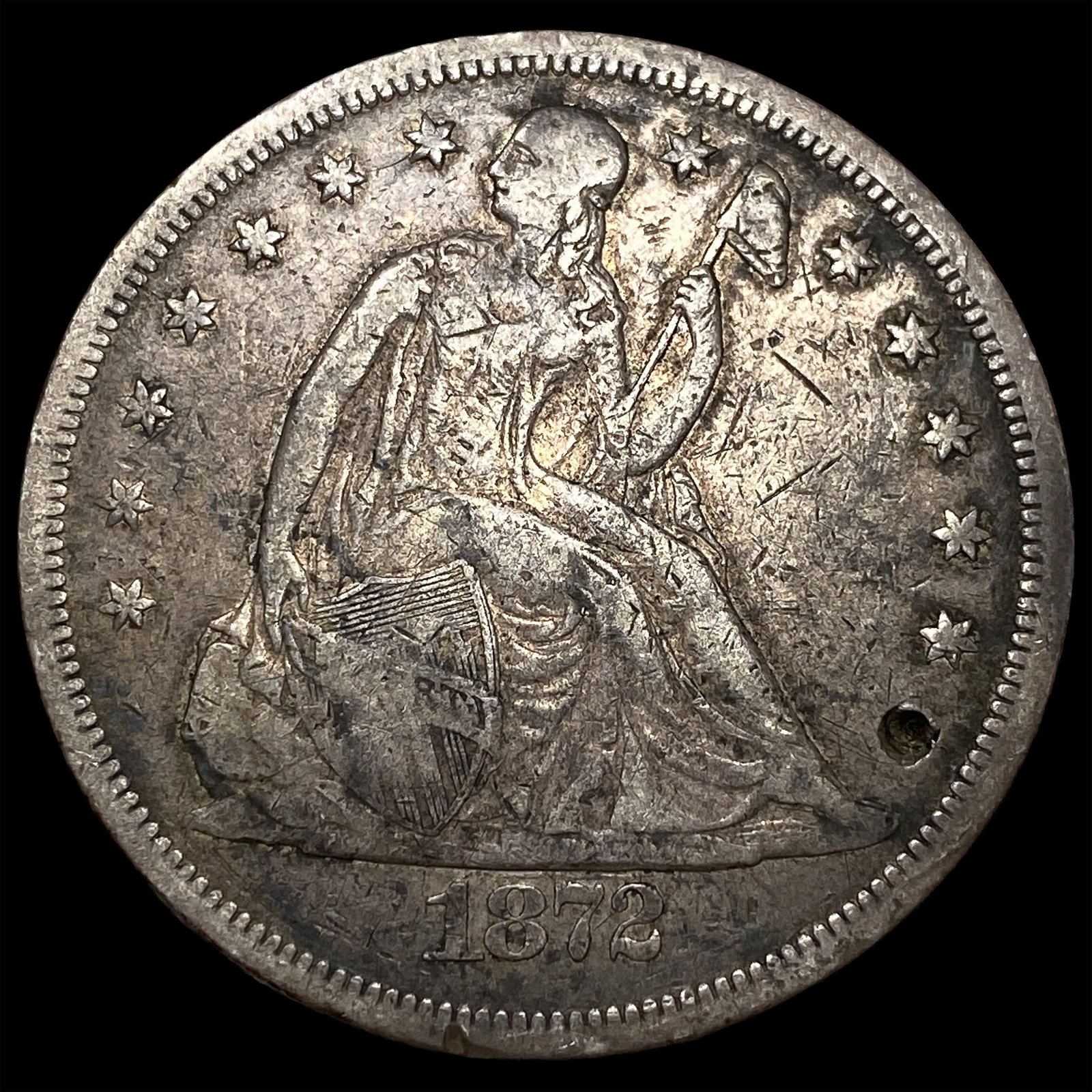 1872 Silver Dollar HIGH GRADE (1 of 2)