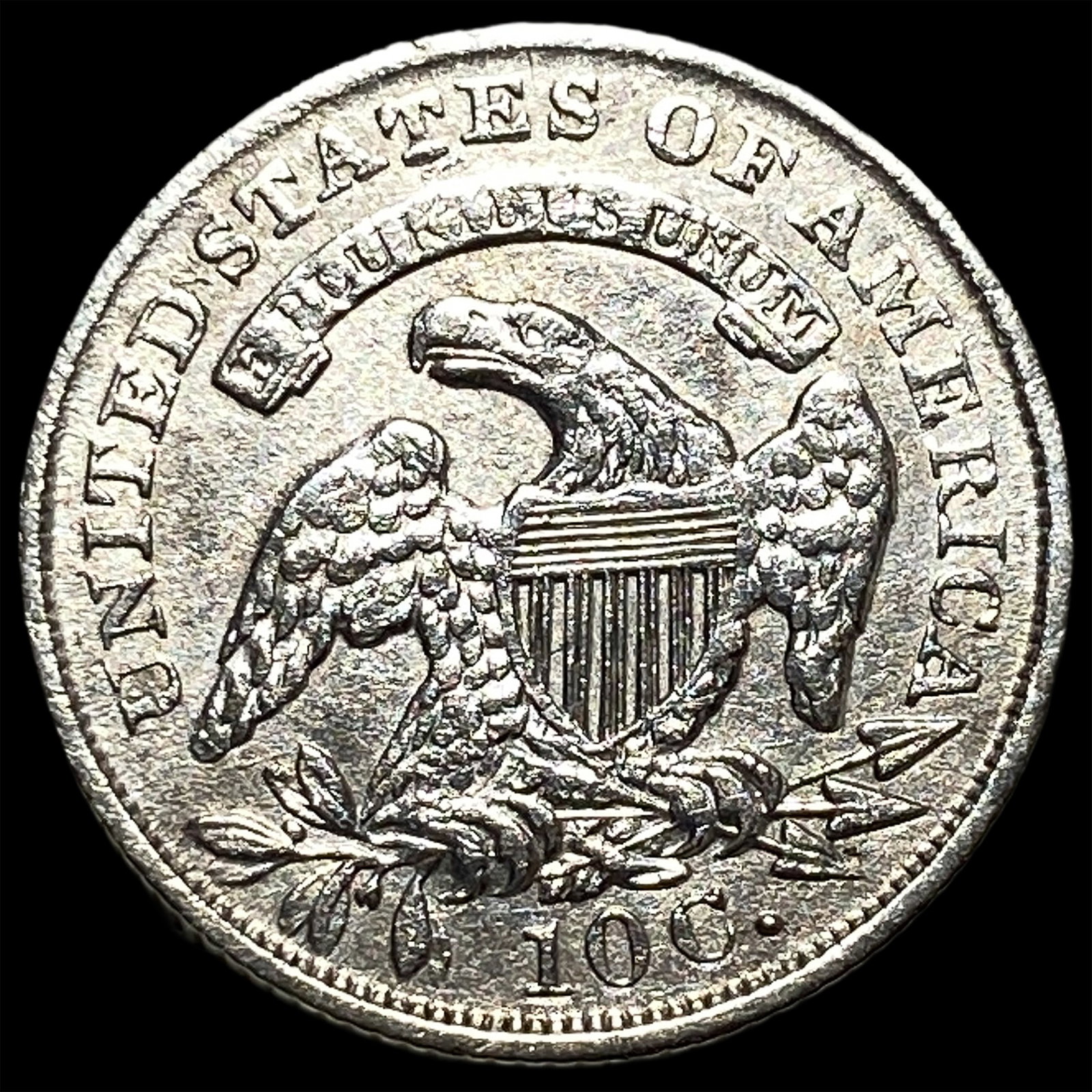 1835 Capped Bust Dime CLOSELY UNCIRCULATED - 2