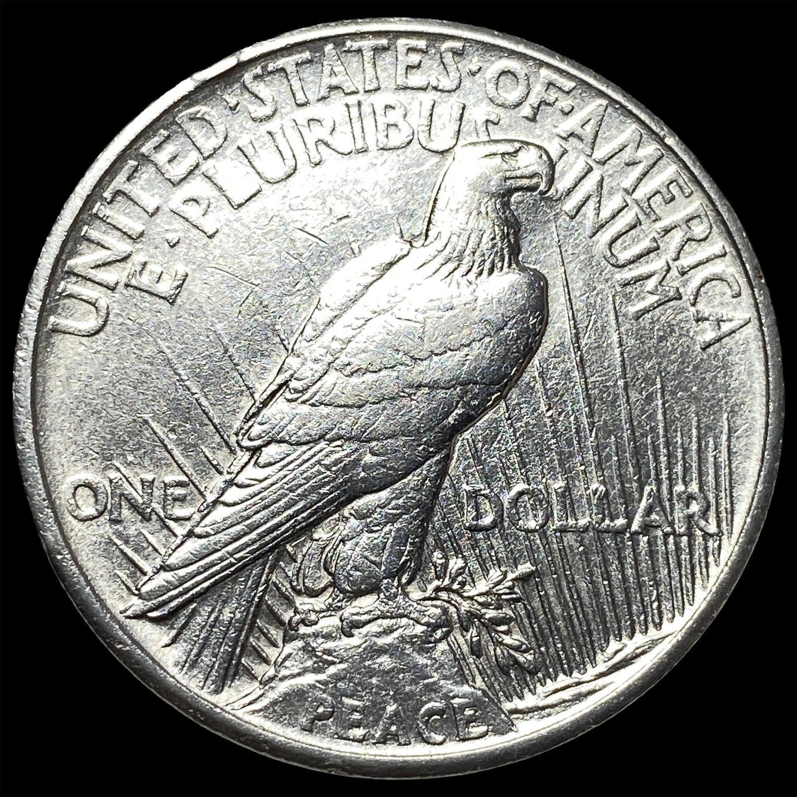 1921 Silver Peace Dollar UNCIRCULATED - 2
