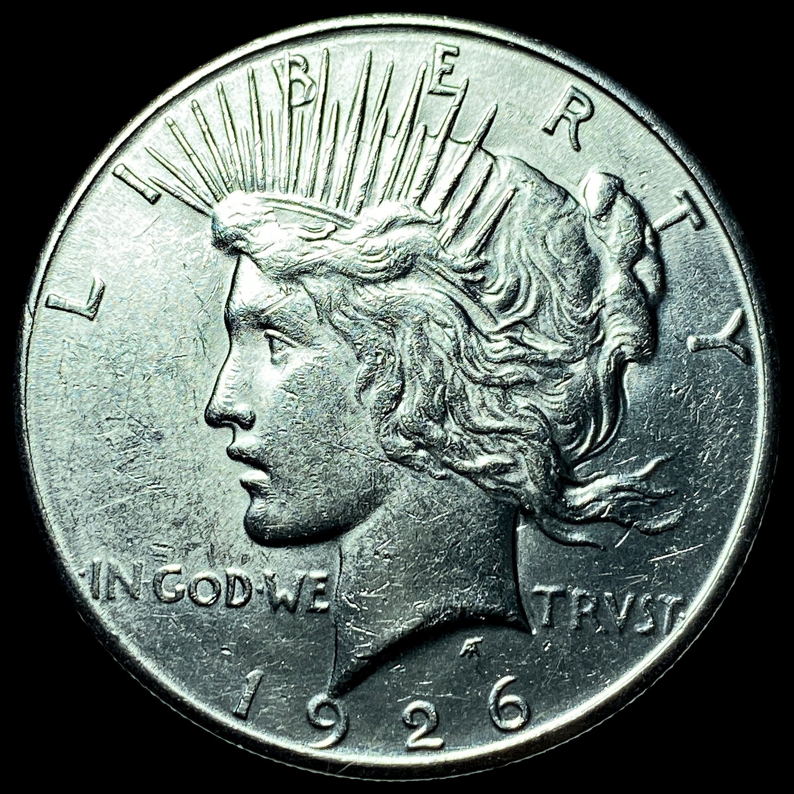 1926-S Peace Silver Dollar UNCIRCULATED: 1926-S Peace Silver Dollar UNCIRCULATED