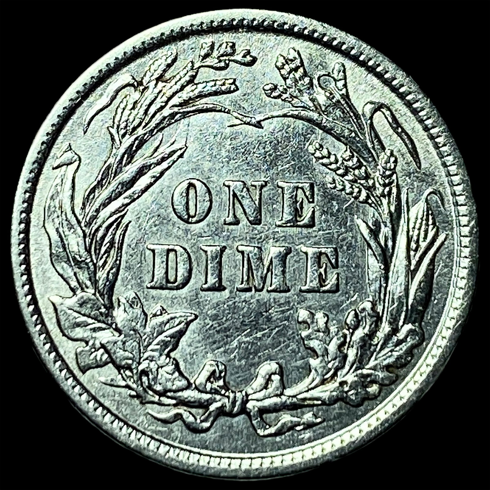 1913 Silver Barber Dime UNCIRCULATED - 2