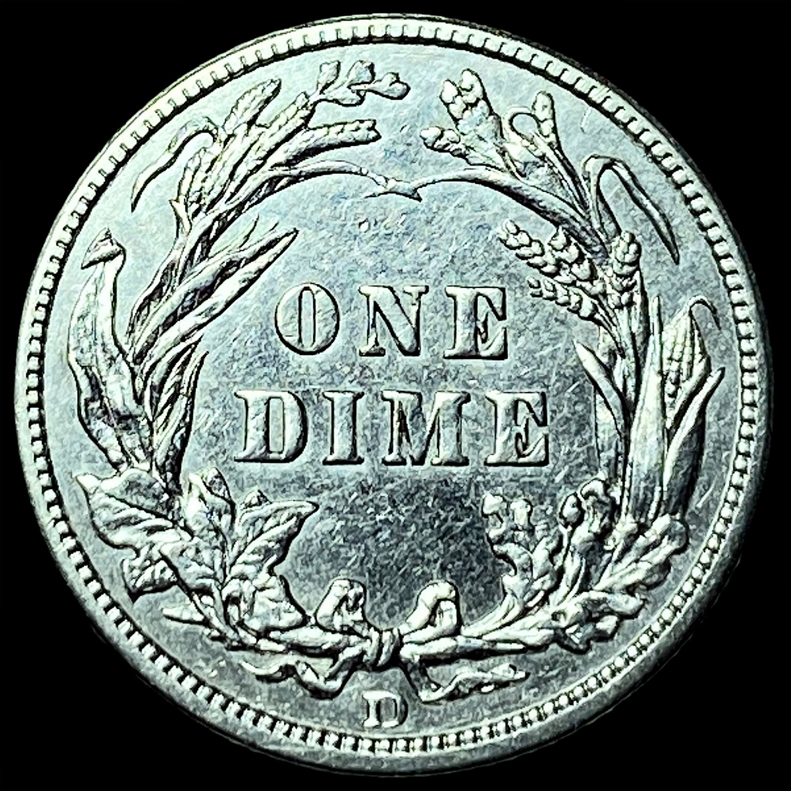 1912-D Silver Barber Dime UNCIRCULATED - 2