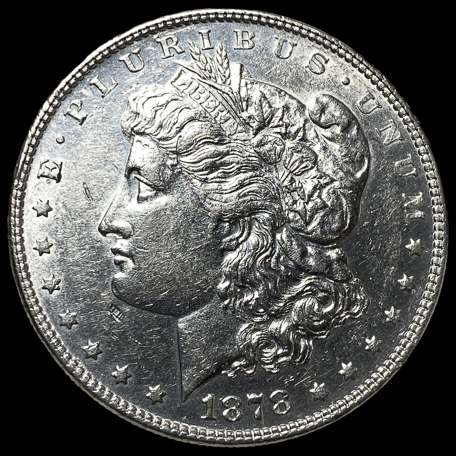 1878 Morgan Silver Dollar UNCIRCULATED: 1878 Morgan Silver Dollar UNCIRCULATED